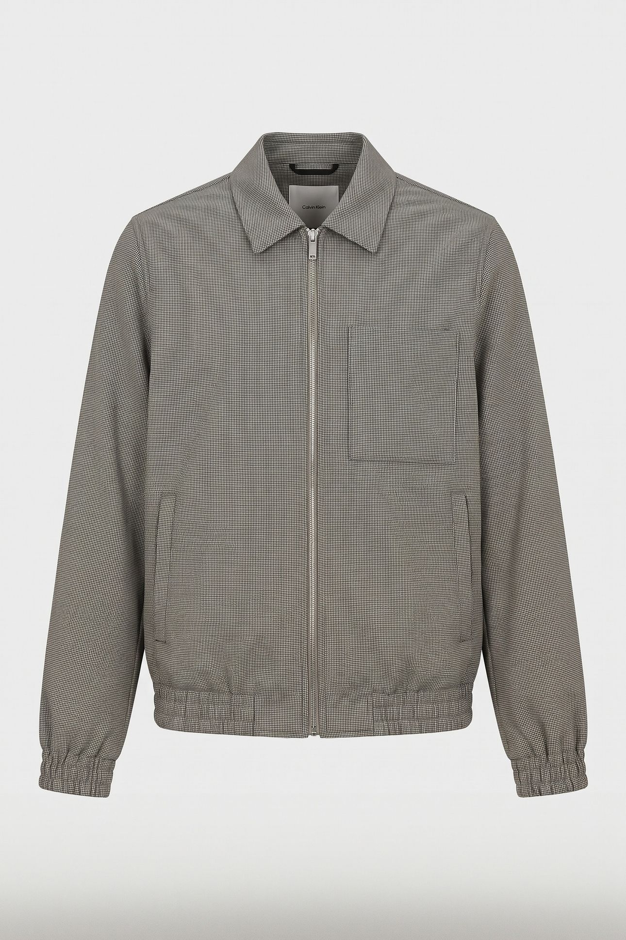 LS WOOL HOUNDSTOOTH JACKET BRILLIANT WHITE 3