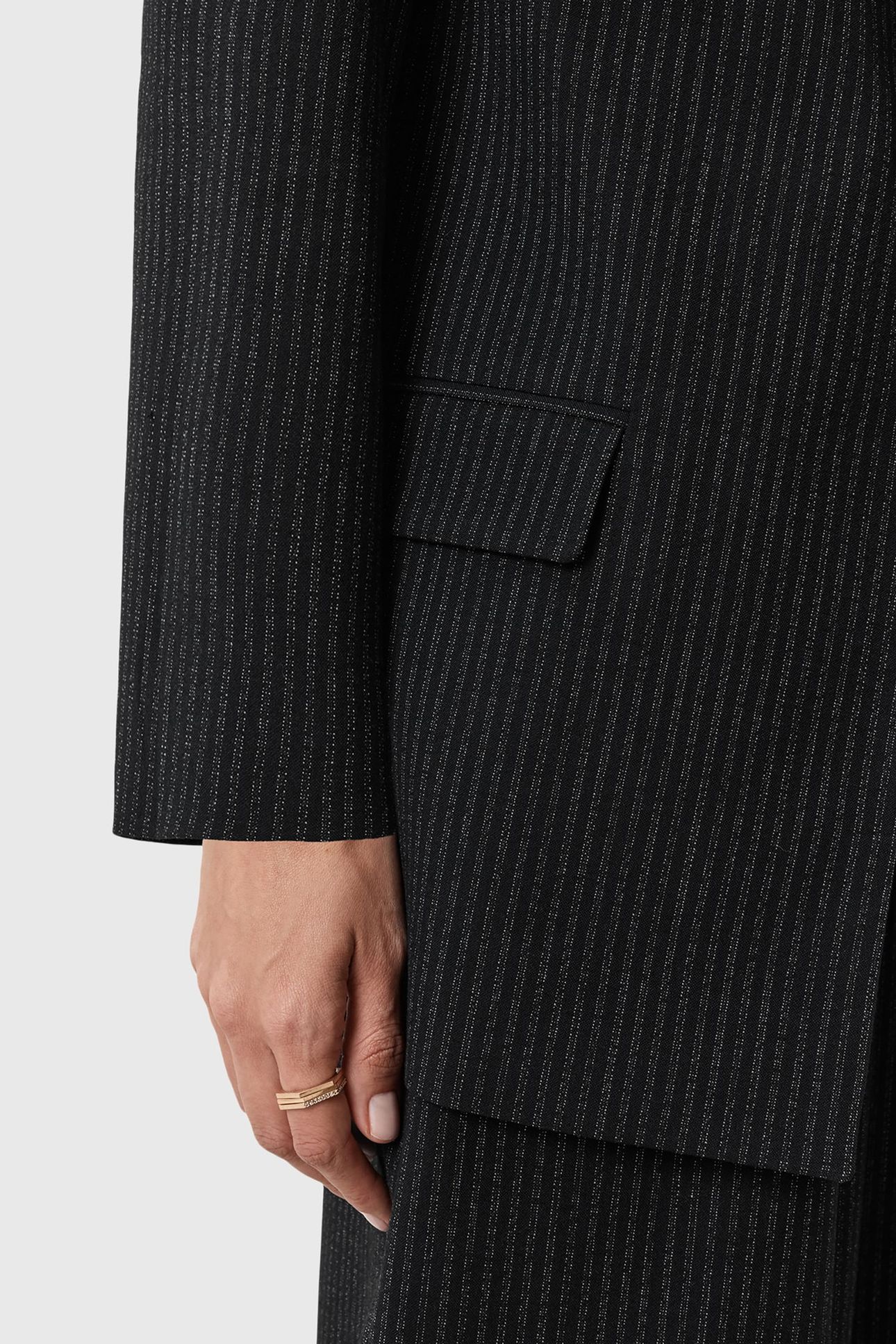 ALEIDA PIN BLAZER BLACK 7