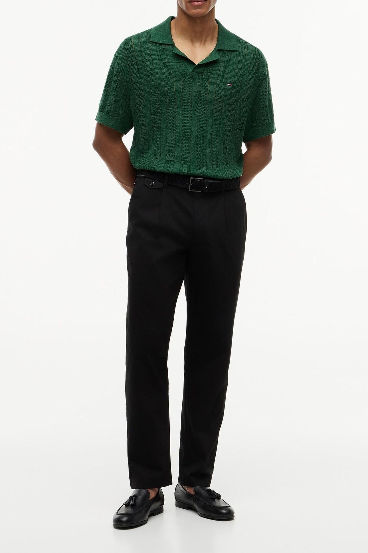 HARLEM TECH TWILL CHINO BLACK 1