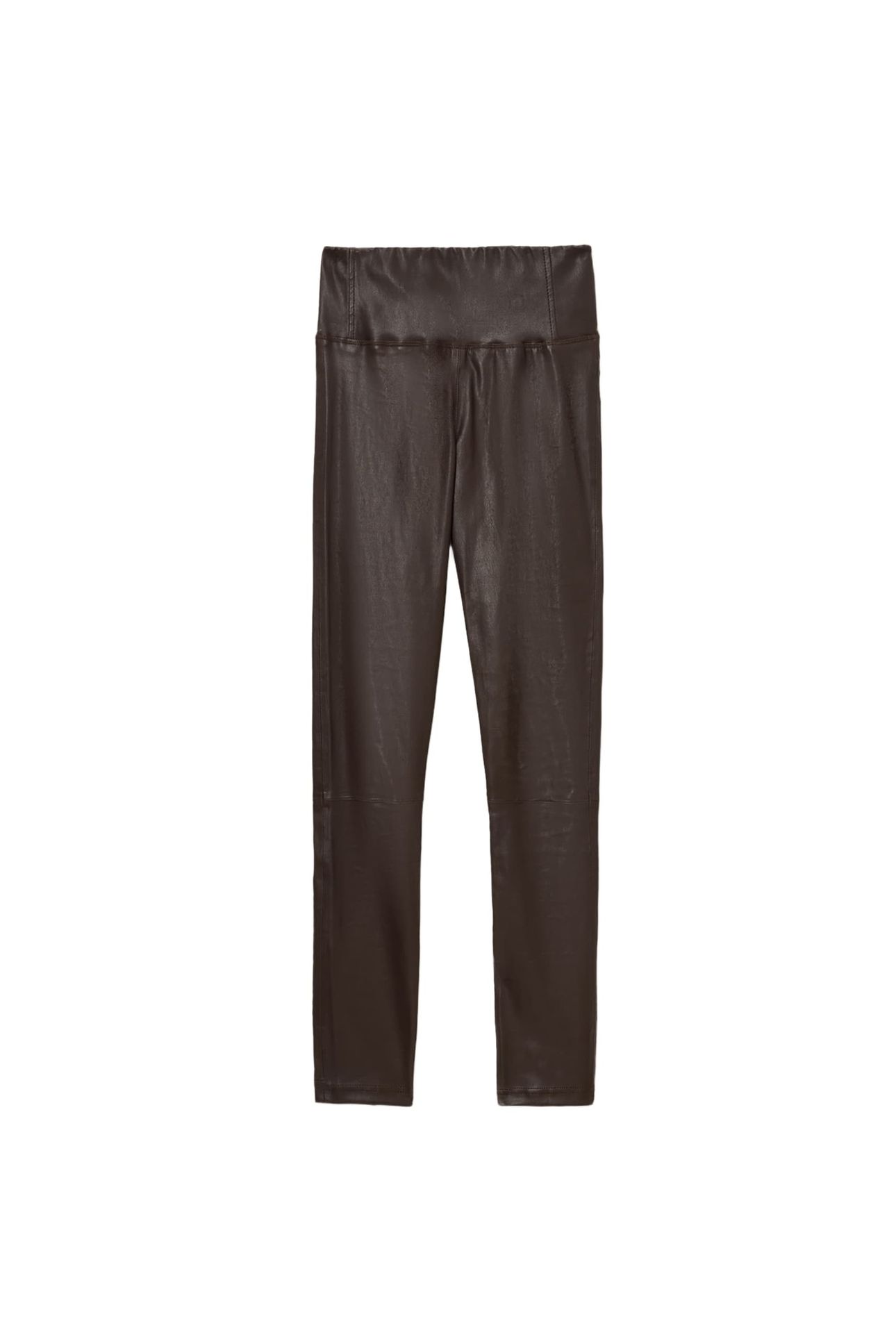 CORA LEATHER LEGGING BITTER BROWN 6