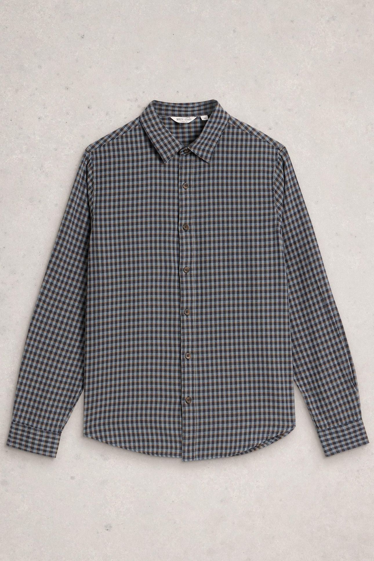WESTLAKE GINGHAM SHIRT BLUE MULTI 1