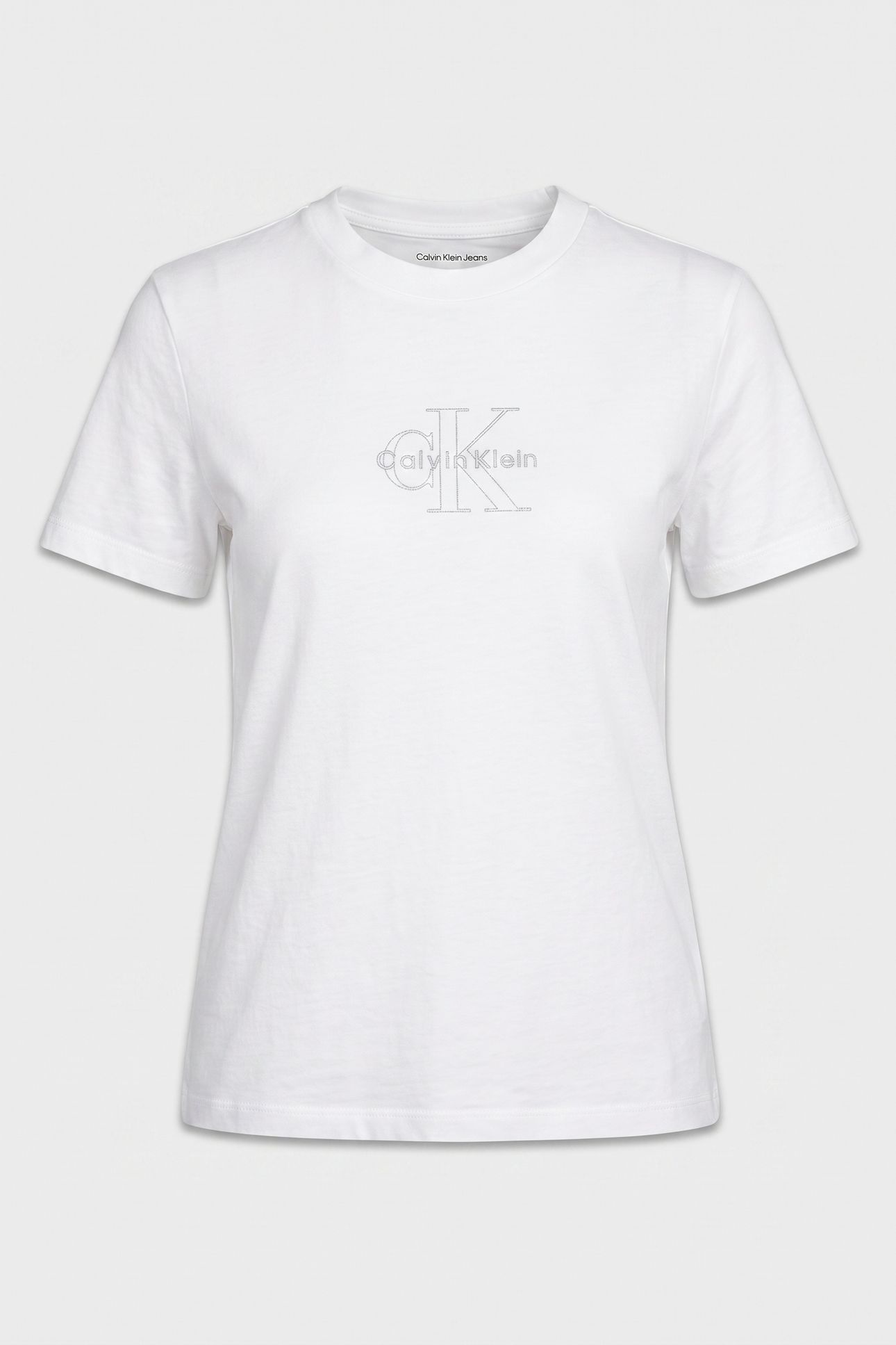 SS CLASIC MONOLOGO TEE BRIGHT WHITE 3