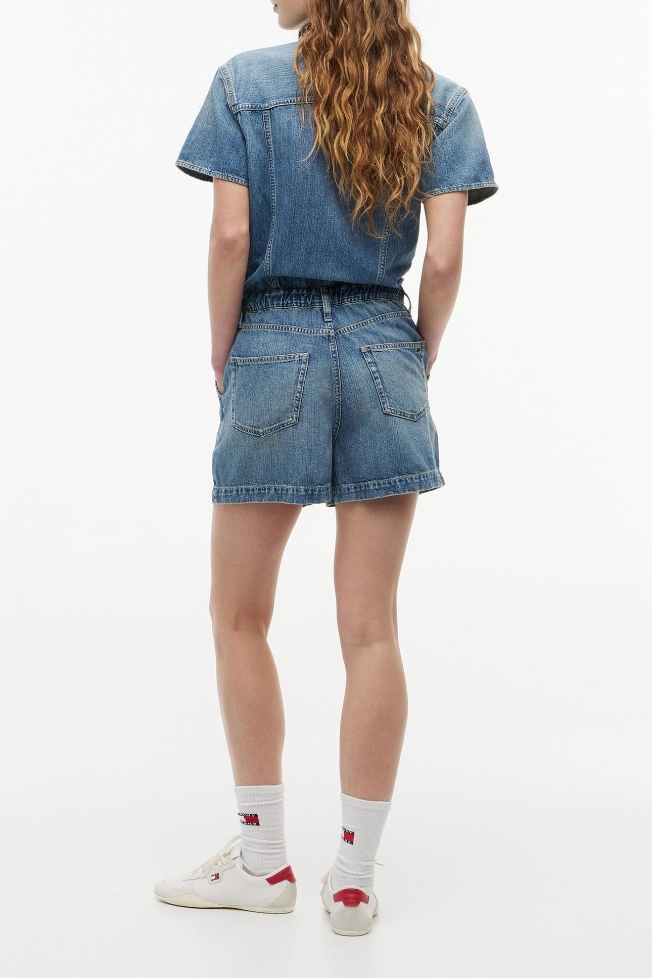 DENIM PLAYSUIT DENIM MEDIUM 2