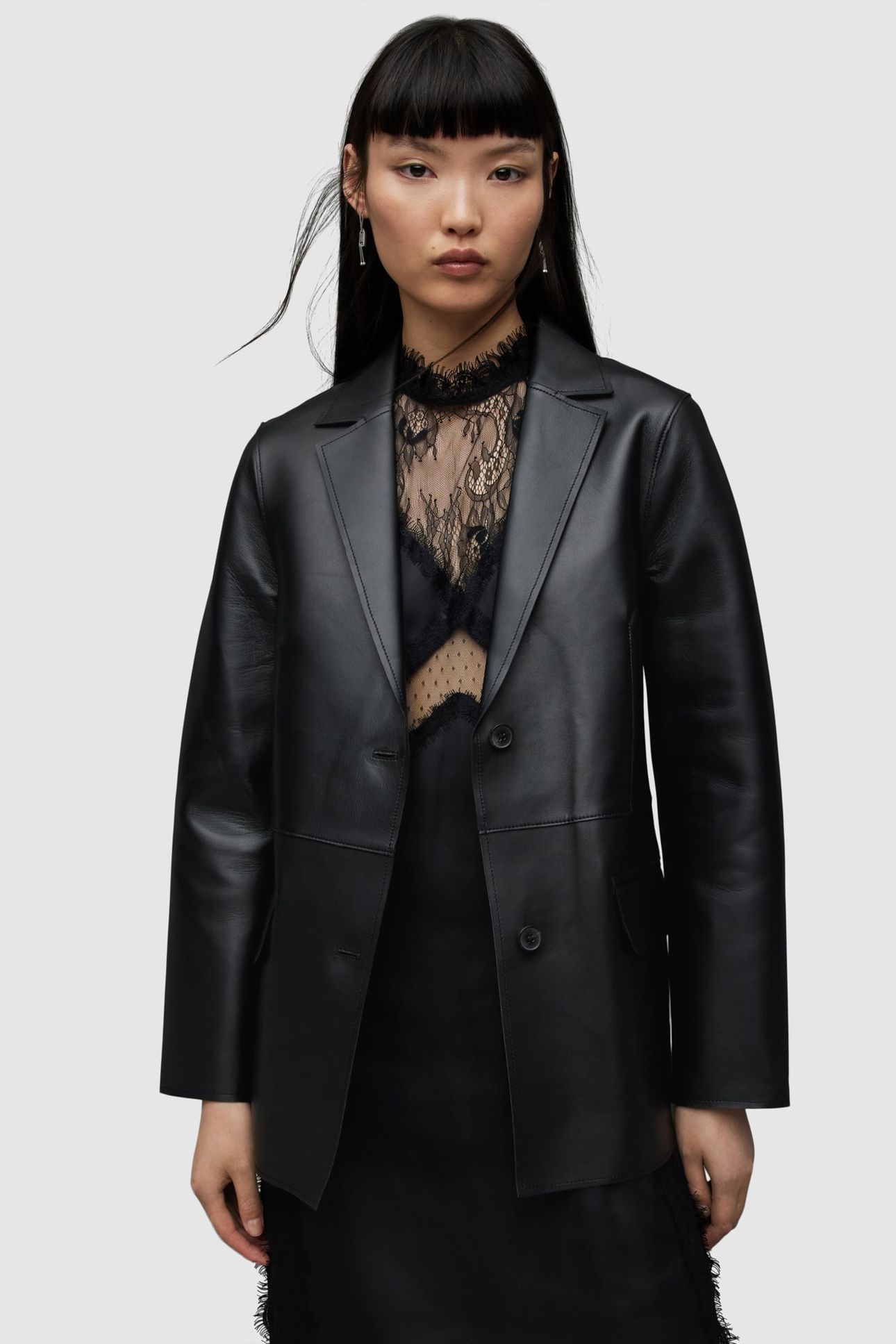 CORINNA BONDED BLAZER BLACK 3