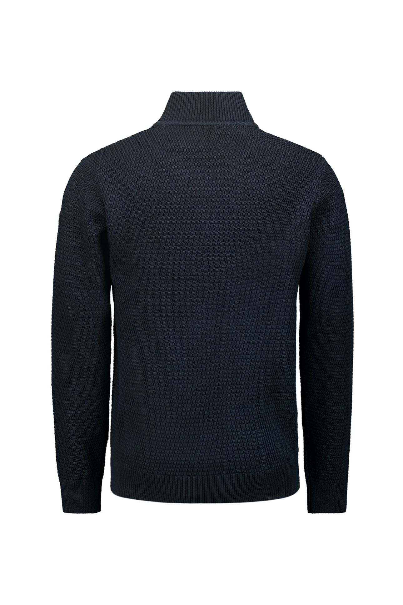 PULLOVER HALF ZIPPER 2 COLOURED MELANGE NIGHT 6