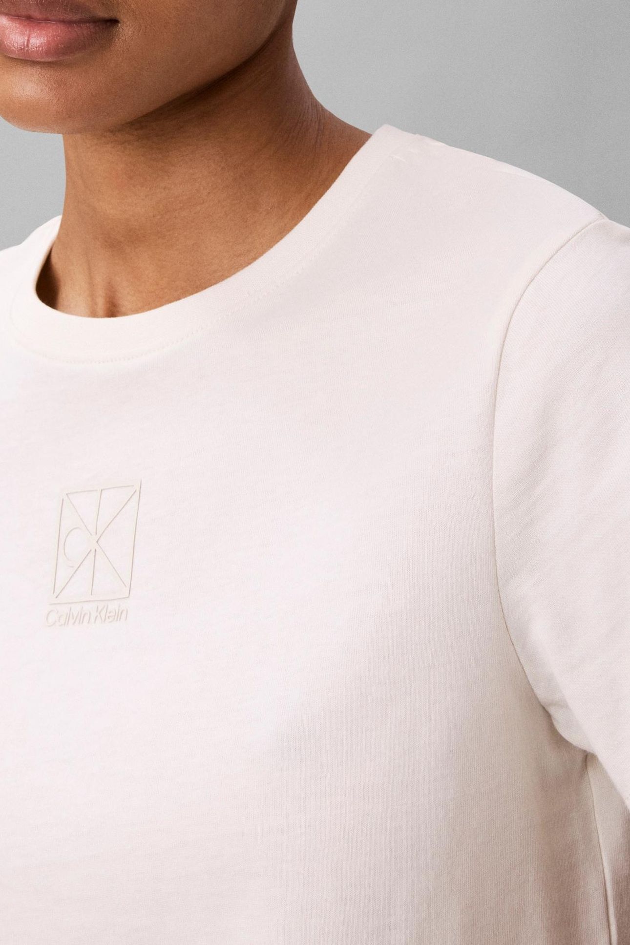 SHORT SLEEVE 20S JERSEY EMBLEM TEE TOFU 5