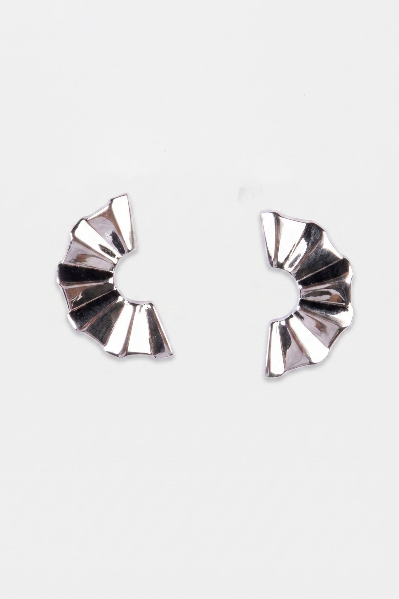 FAN OHRRINGE SILVER 3