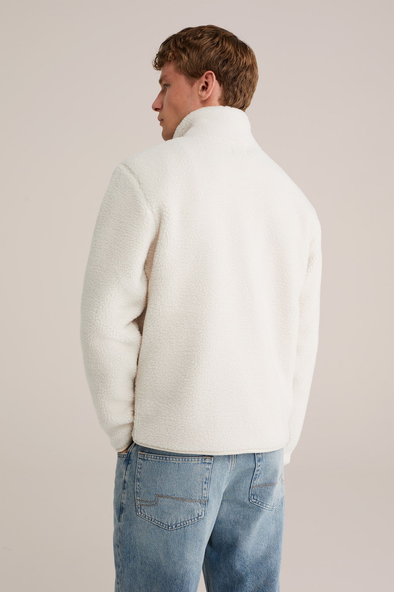 CARDIGAN WITH ZIPPER OFF-WHITE 3