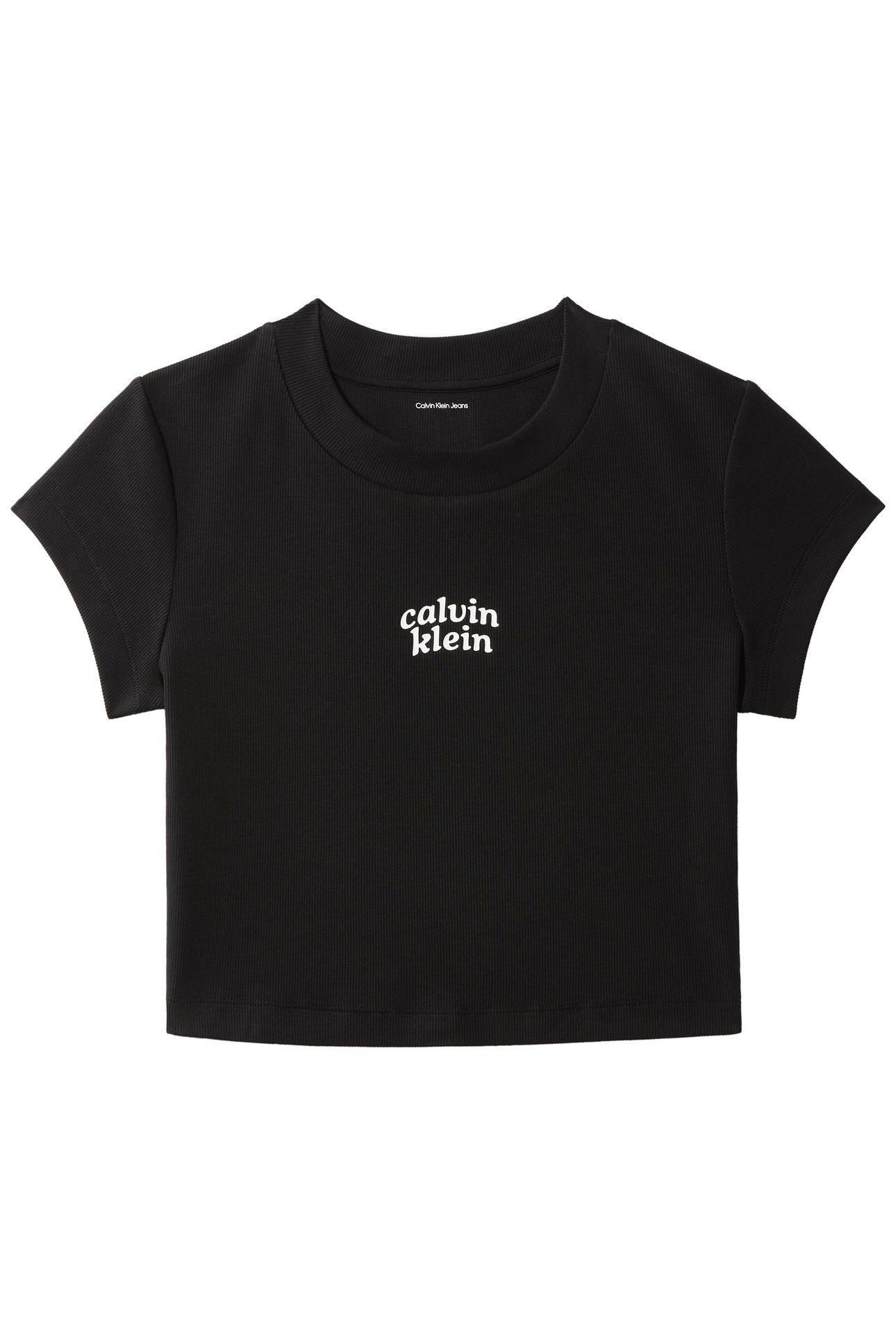 SHORT SLEEVE SEASONAL LOGO BABY TEE BLACK 4
