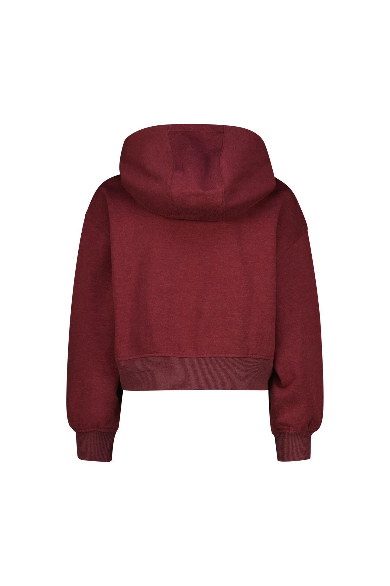 GIRLS NISANNE HOODY BURGUNDY RED 3