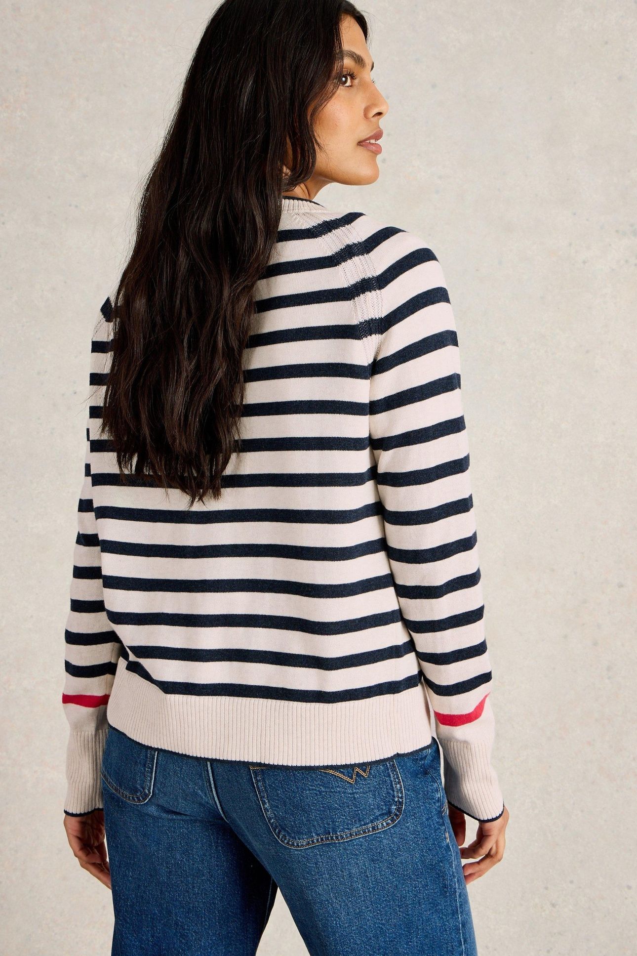 LULU EMBROIDERED CARDI WHITE MULTI 4