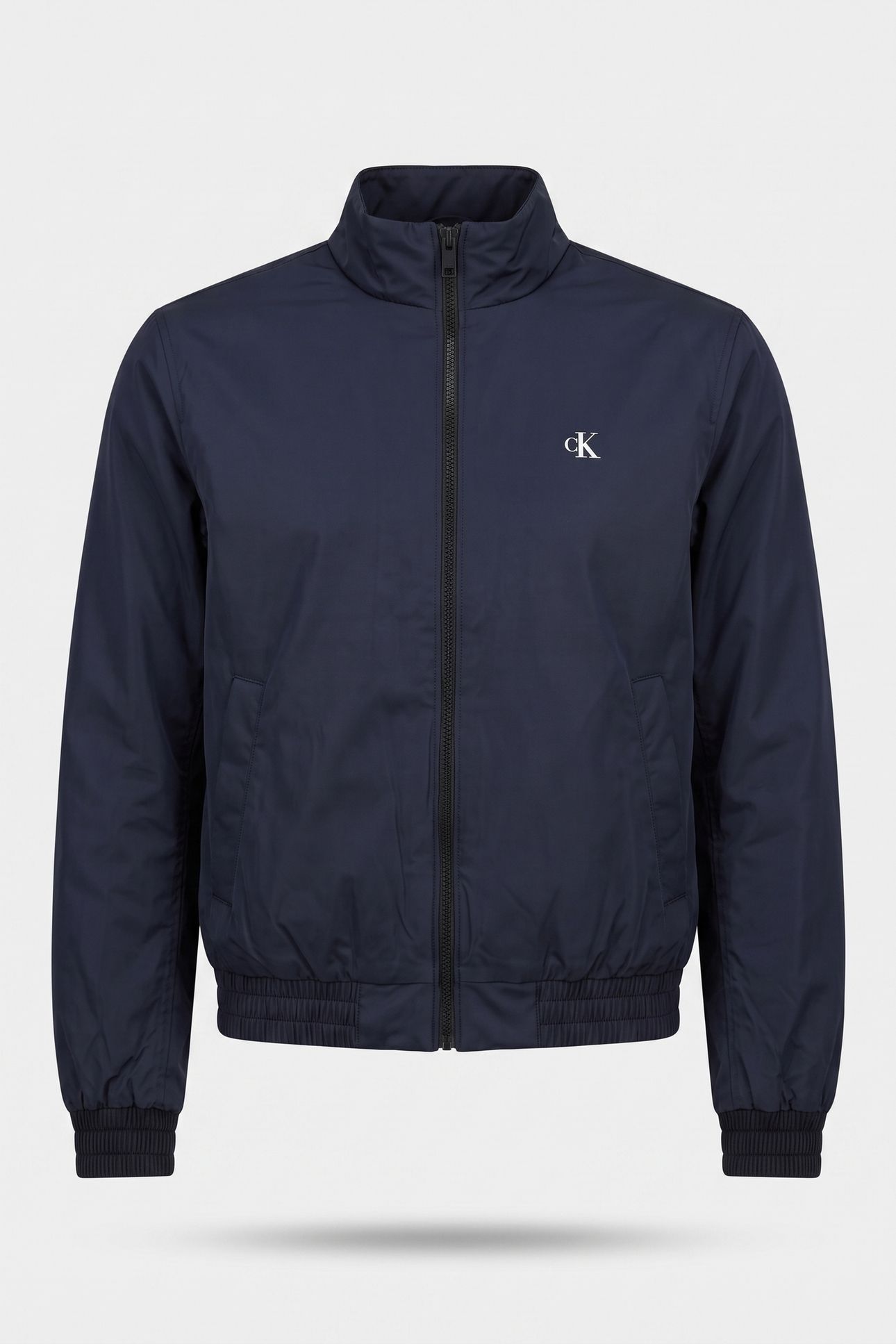 LONG SLEEVE PADDED HARRINGTON DARK SAPPHIRE 3
