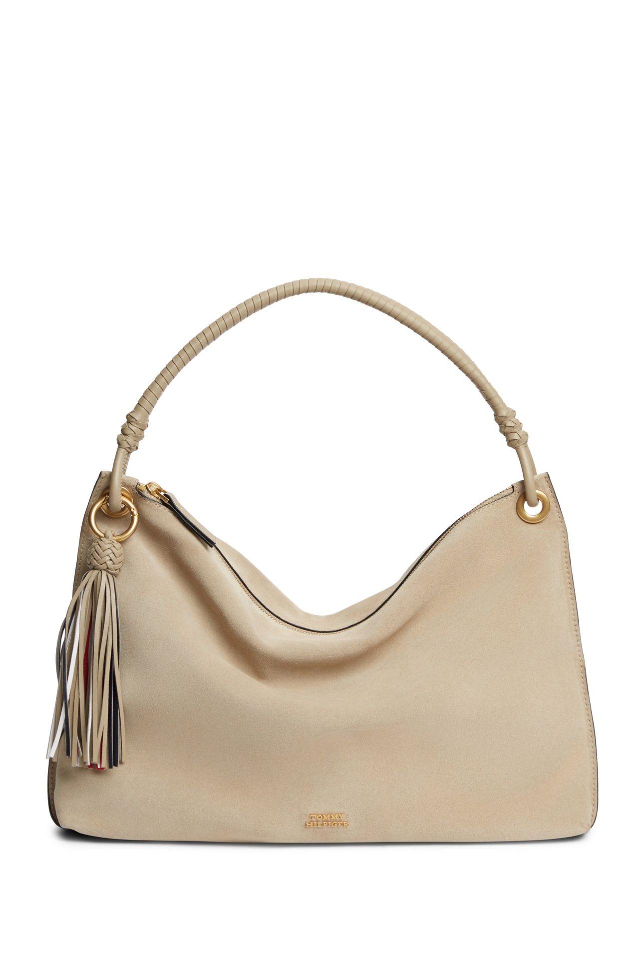 STATEMENT LEATHER SHOULDER BAG SANDALWOOD 2