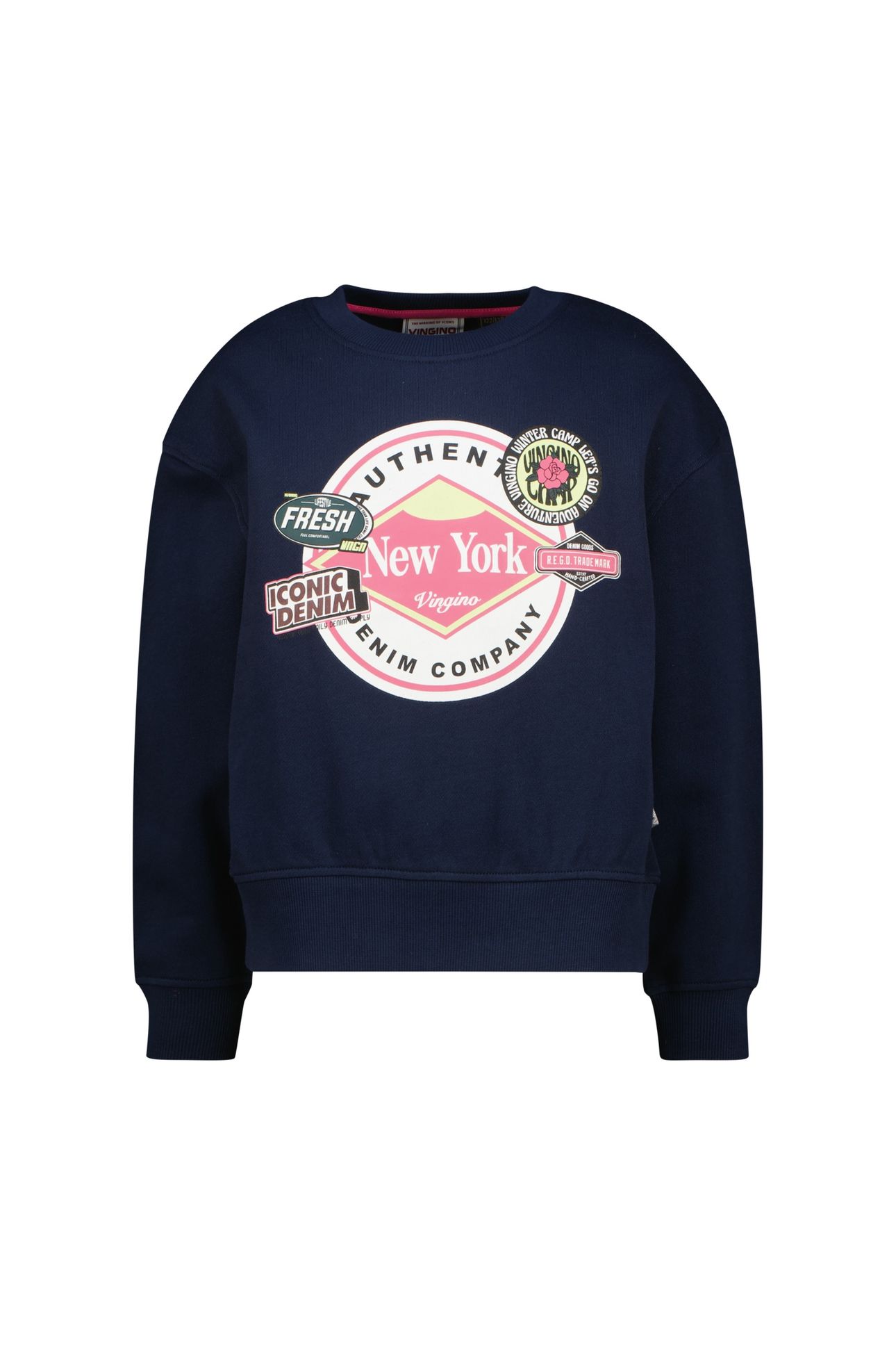 GIRLS NALIEN SWEATER DARK BLUE 1