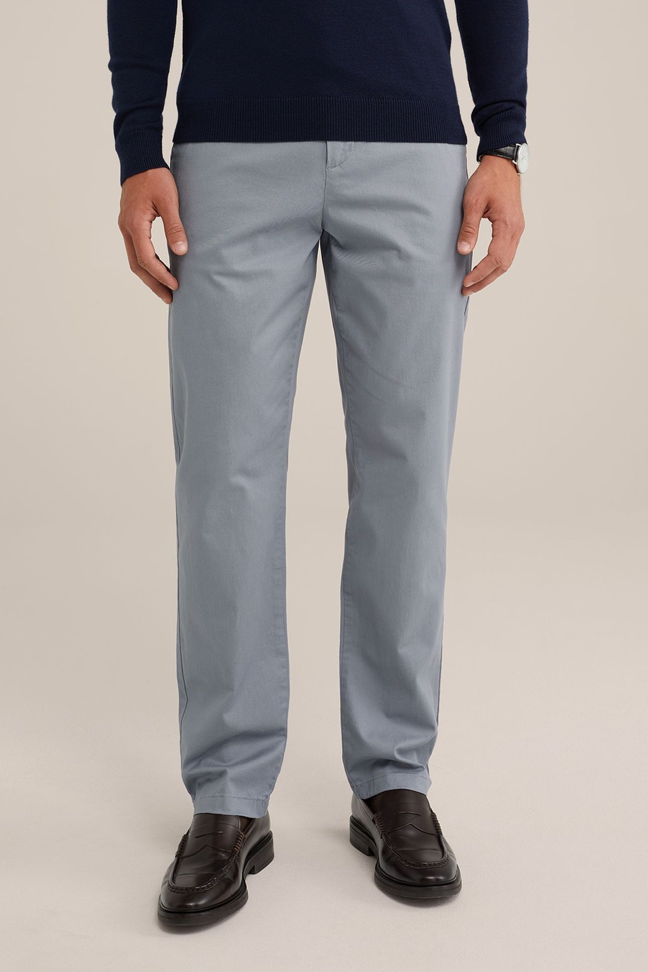 CHINO GREYISH BLUE 1