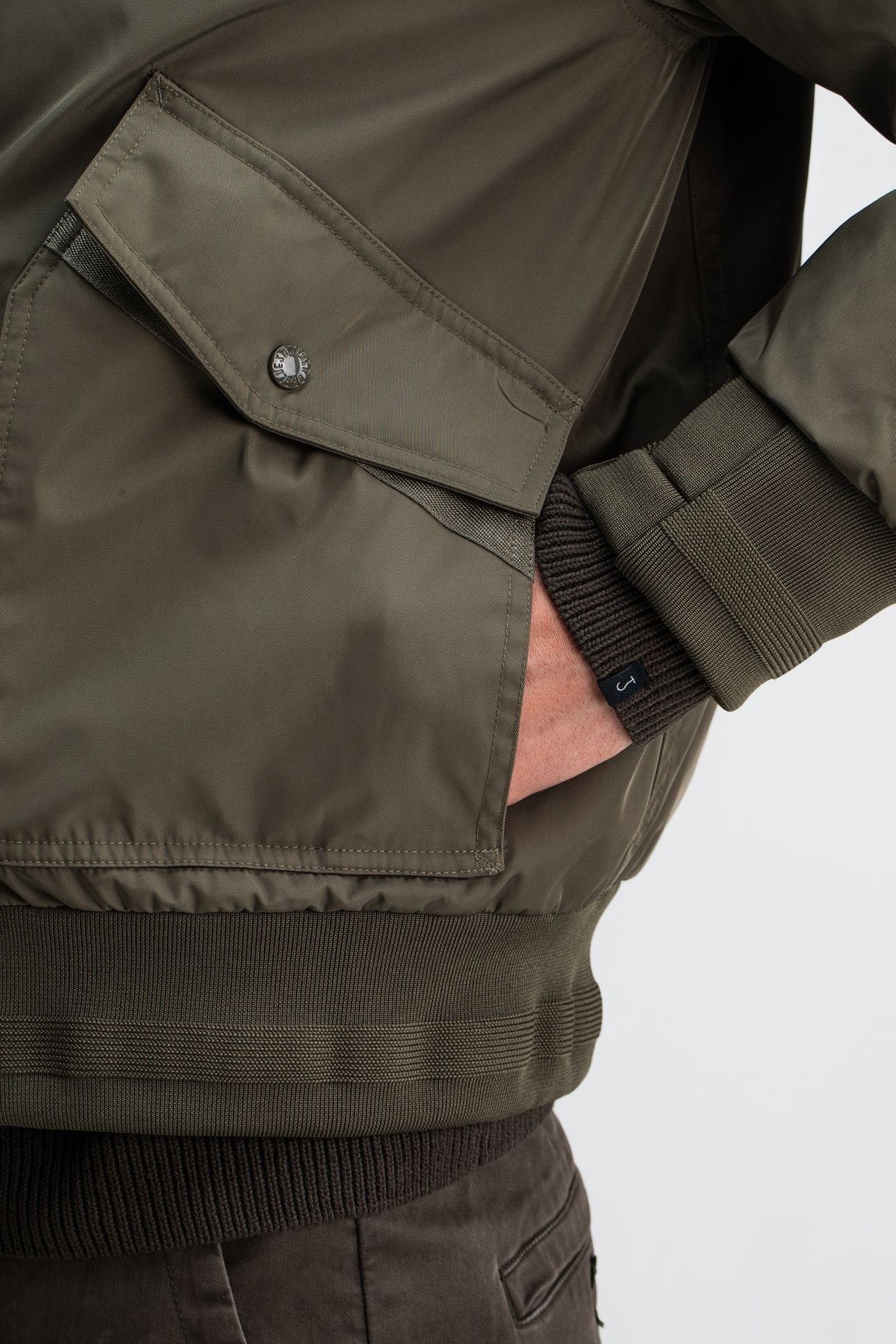 CARLO SATIN FLIGHT BOMBER DK. GRANITE GREEN 6
