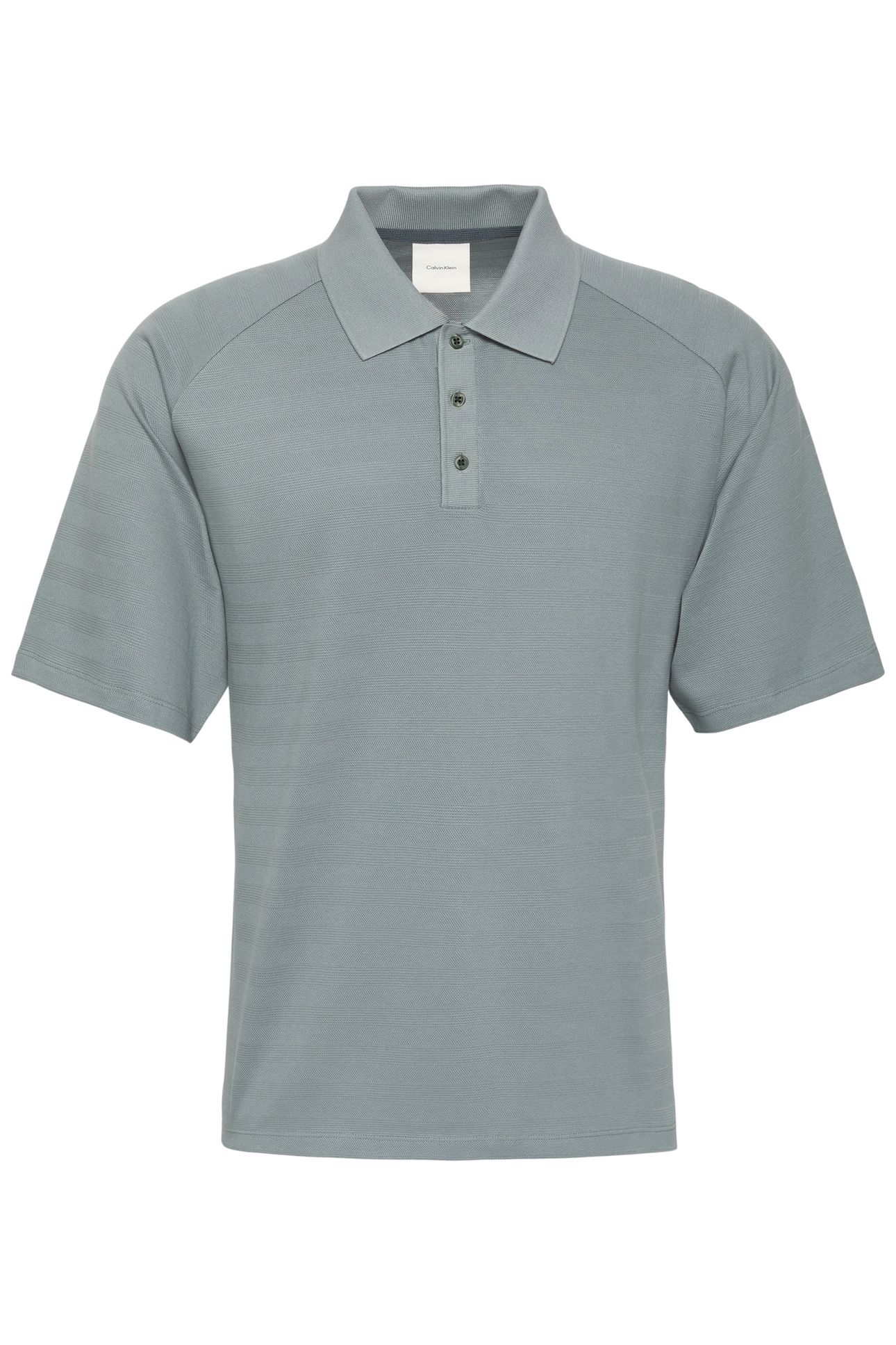 SS EASY BAR JACQUARD POLO FROSTED SPRUCE 5