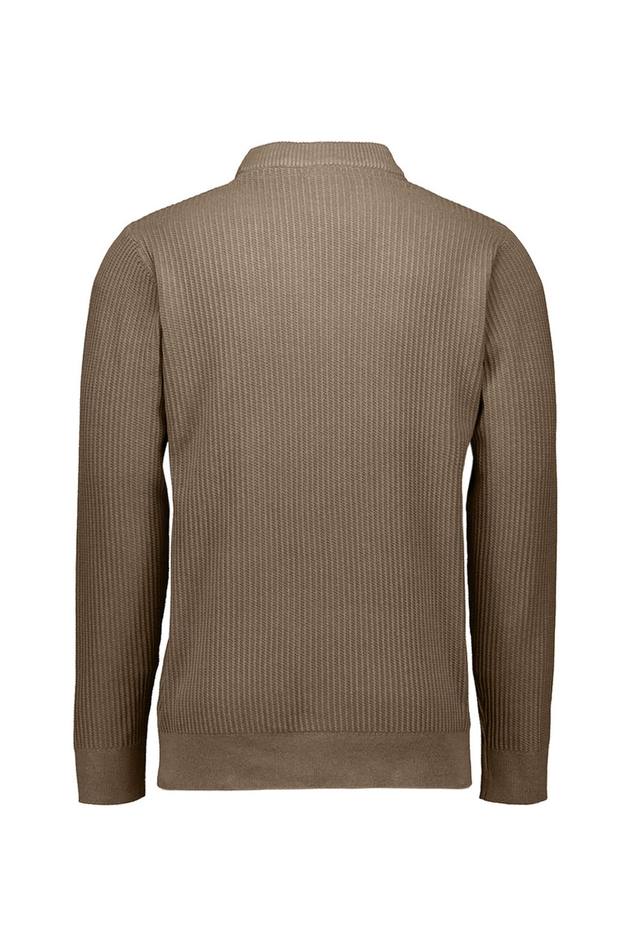 PULLOVER CREWNECK RIB TAUPE 2