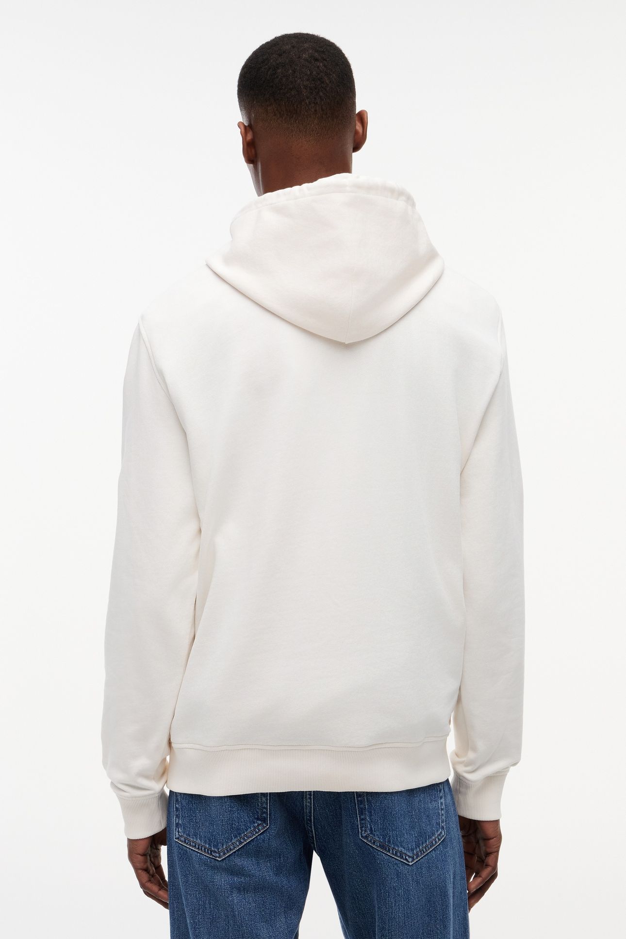 REGULAR REPEAT HOODIE ANCIENT WHITE 2