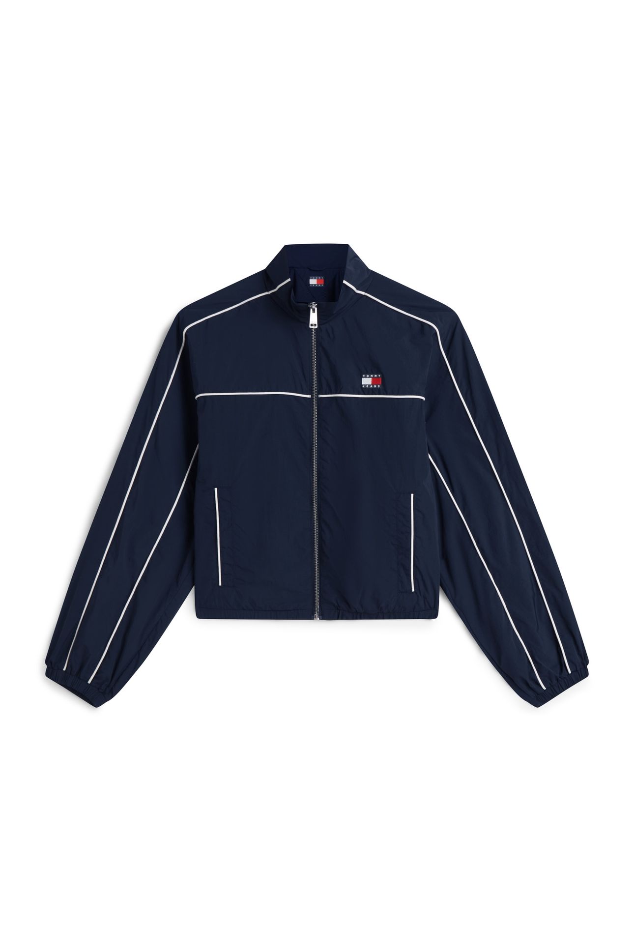 NYLON PIPING JACKET DARK NIGHT NAVY 5