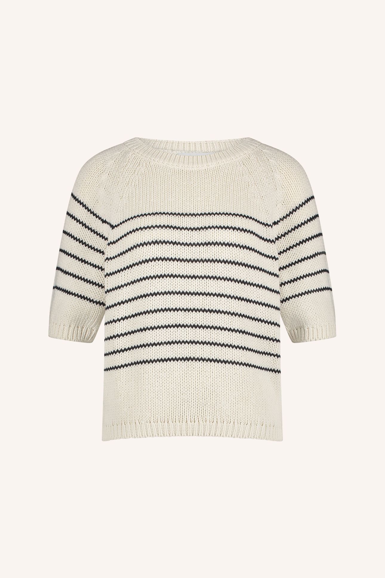CRUZ STRIPE PULLOVER NAVY STRIPE 5