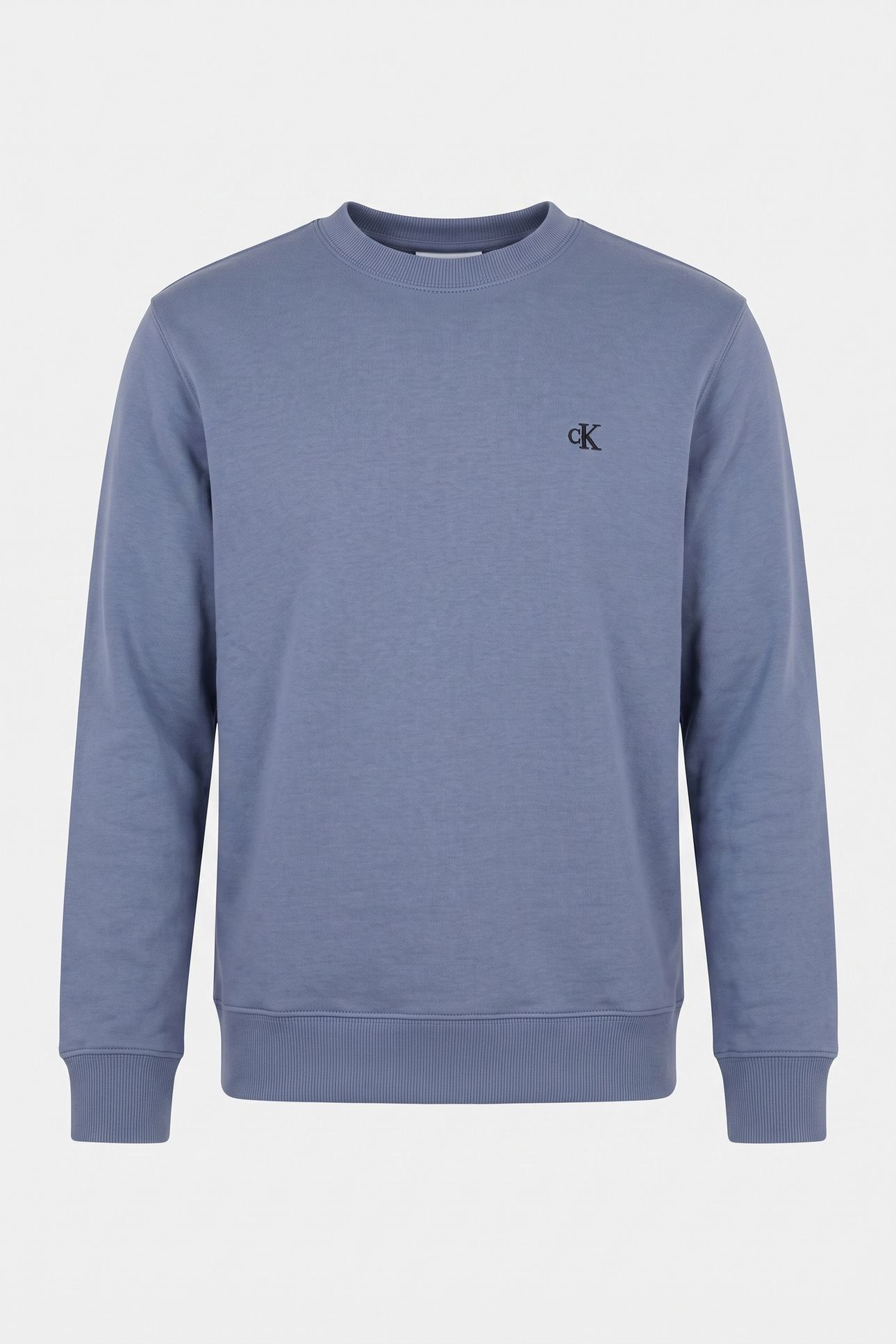 LONG SLEEVE CLASSIC 350GSM TERRY MONOGRAM DUSTY SAILOR BLUE 3