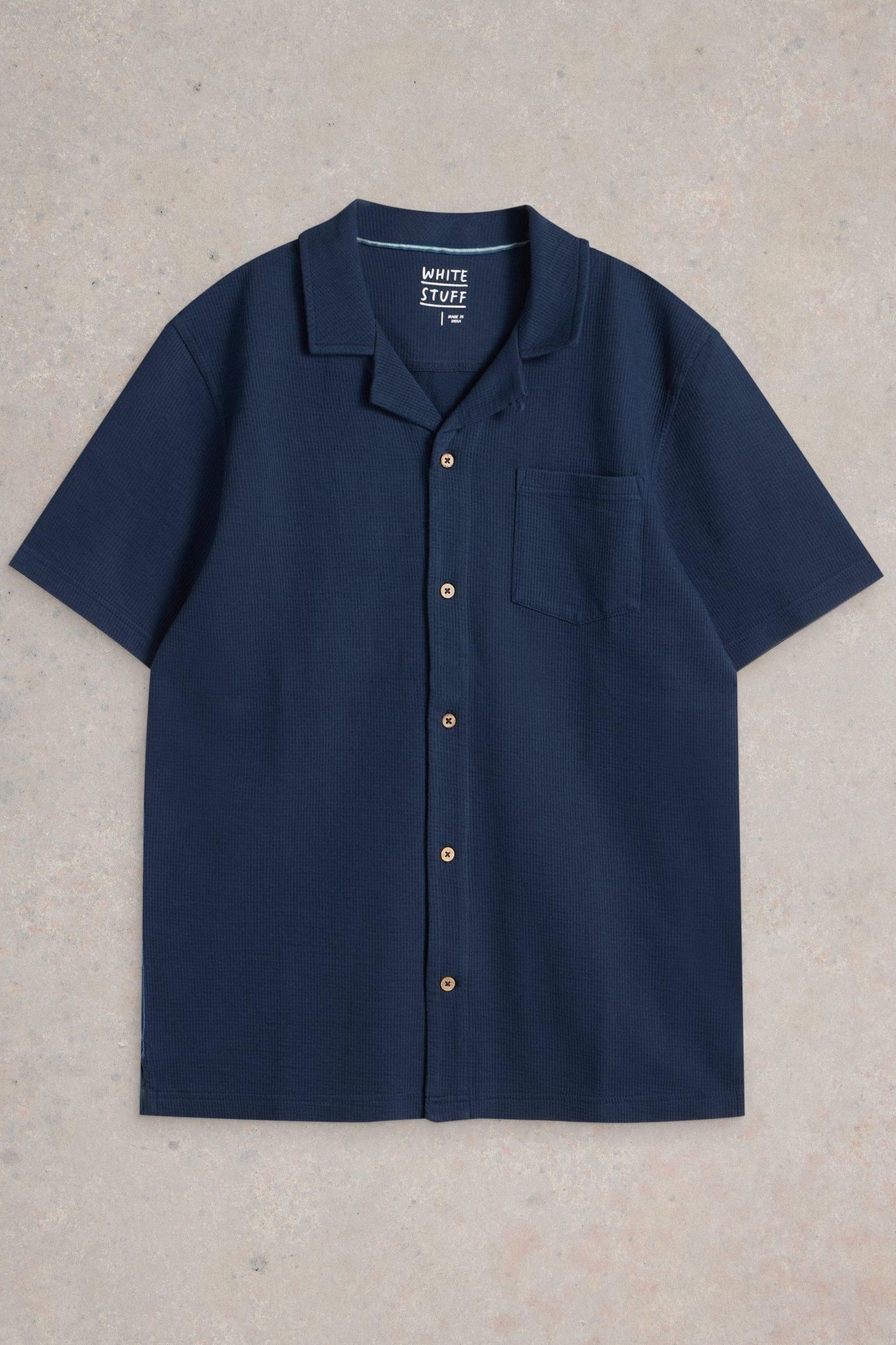 RIB SS JERSEY SHIRT DARK NAVY 6