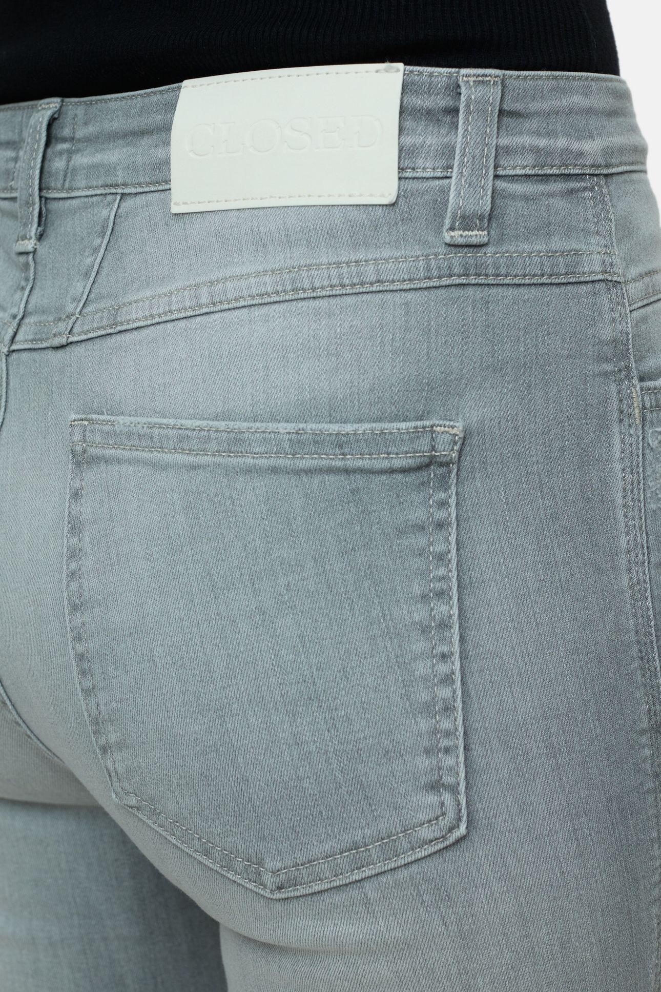SKINNY PUSHER JEANS LIGHT GREY 7