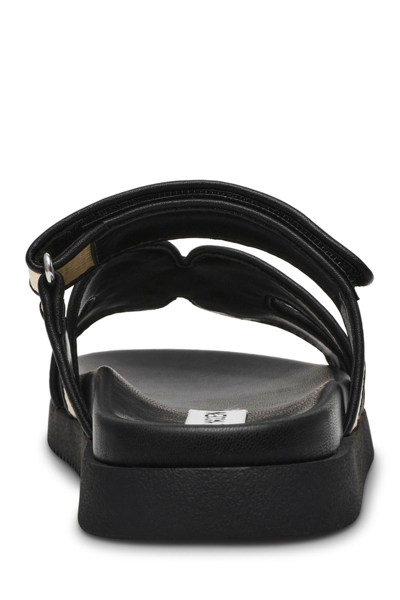 MISSILE SANDALS NAT BLACK RAFFIA 5