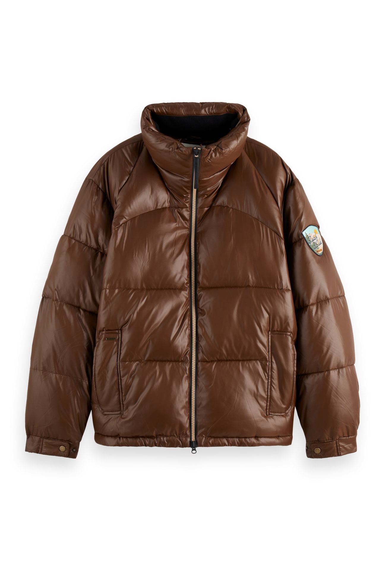 LACQUER PUFFER JACKET DEMITASSE 2