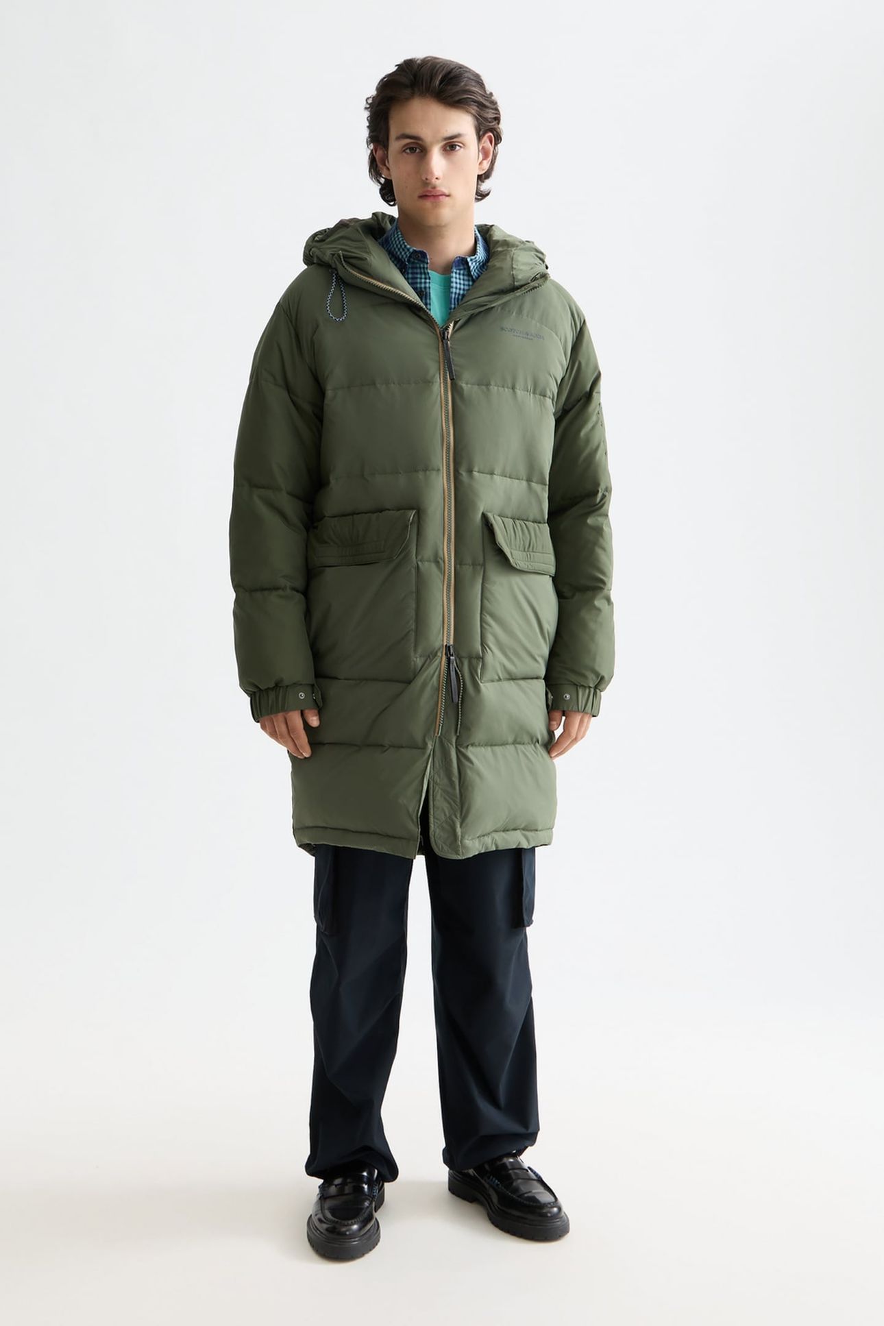LONG PUFFER JACKET THYME 1