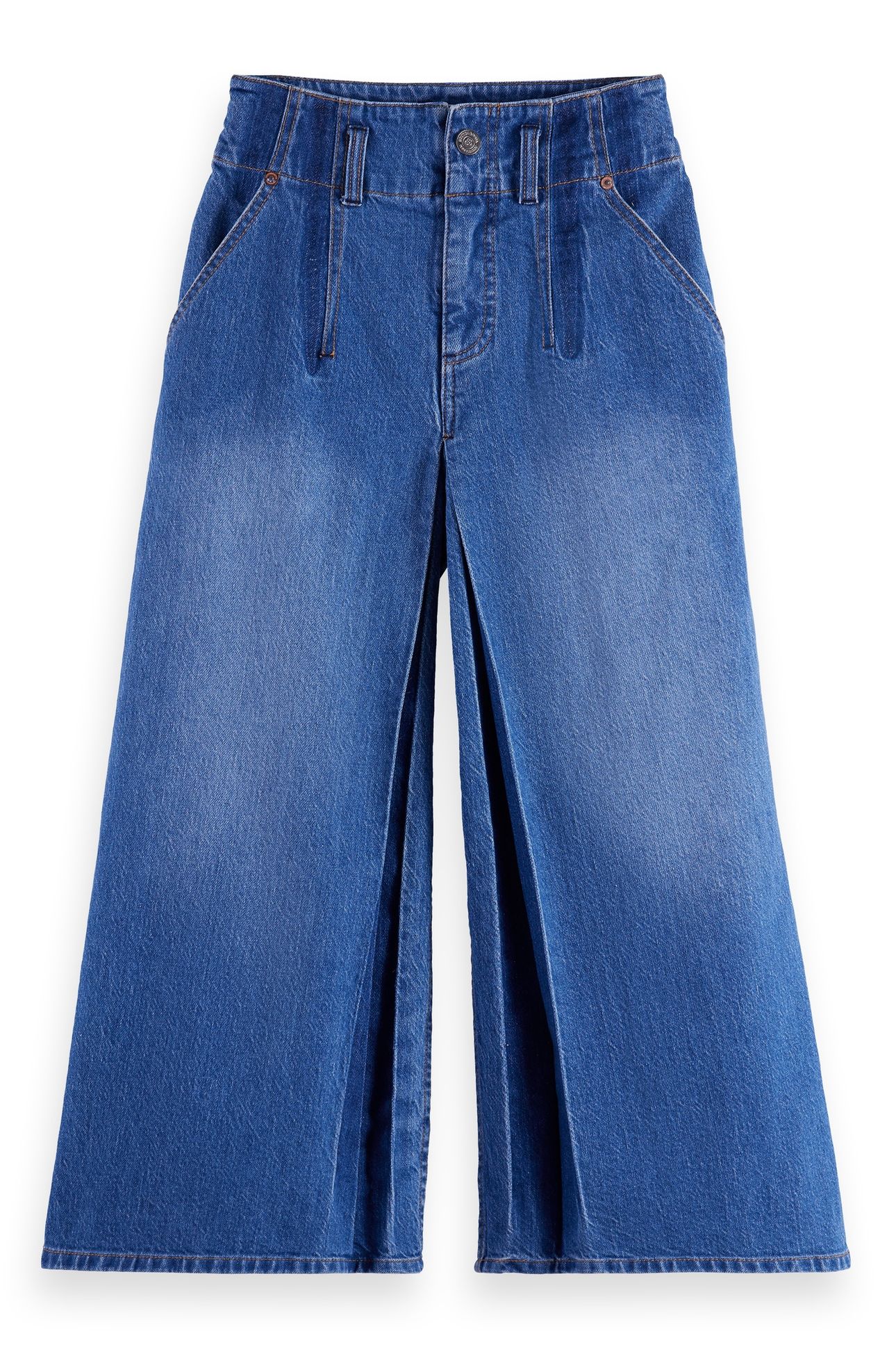GIRLS THE WAVE CUSTOMISED WIDE JEANS — ART FROM THE HEART 3