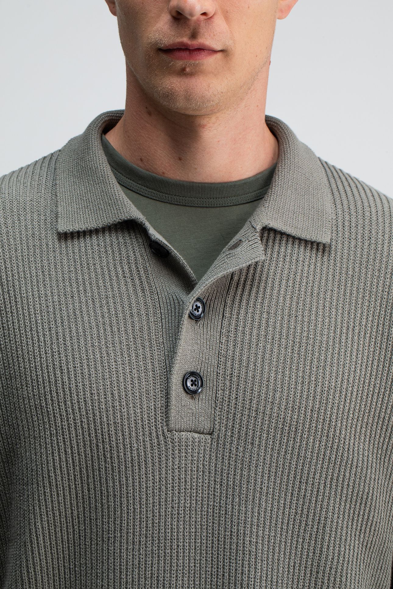 GALWAY POLO LS GRANITE GREEN 5