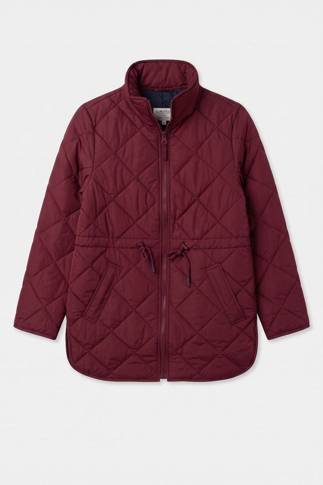 AMILIA QUILTED JACKET DARK PLUM 3
