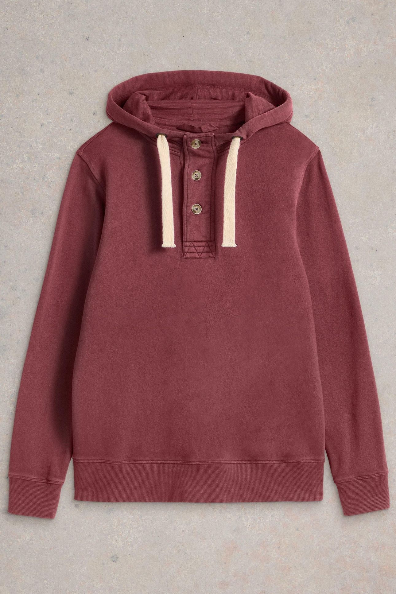 BRAMPTON OVERHEAD HOODIE MID PLUM 3