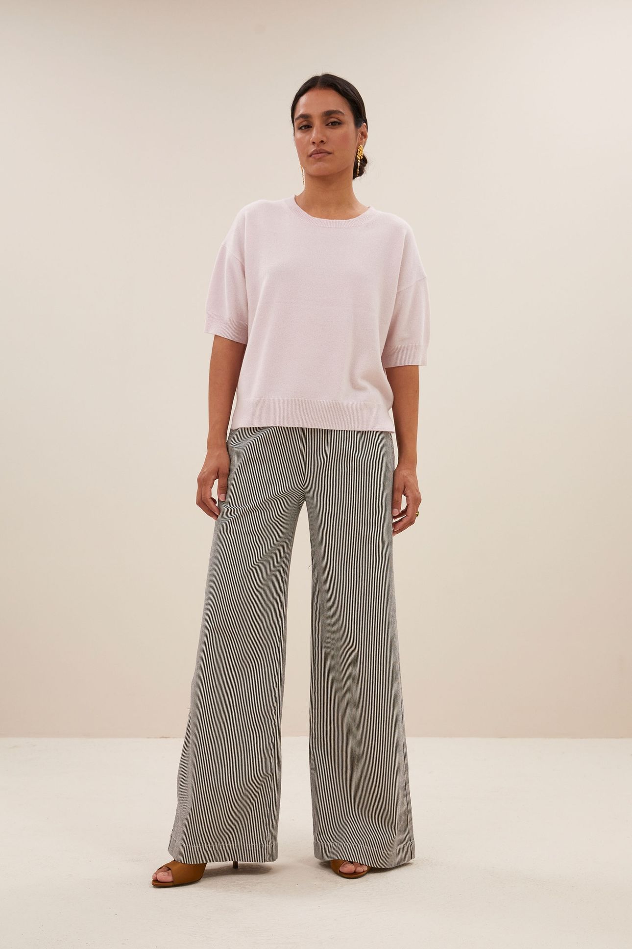 HOLLY SS PULLOVER OYSTER 1