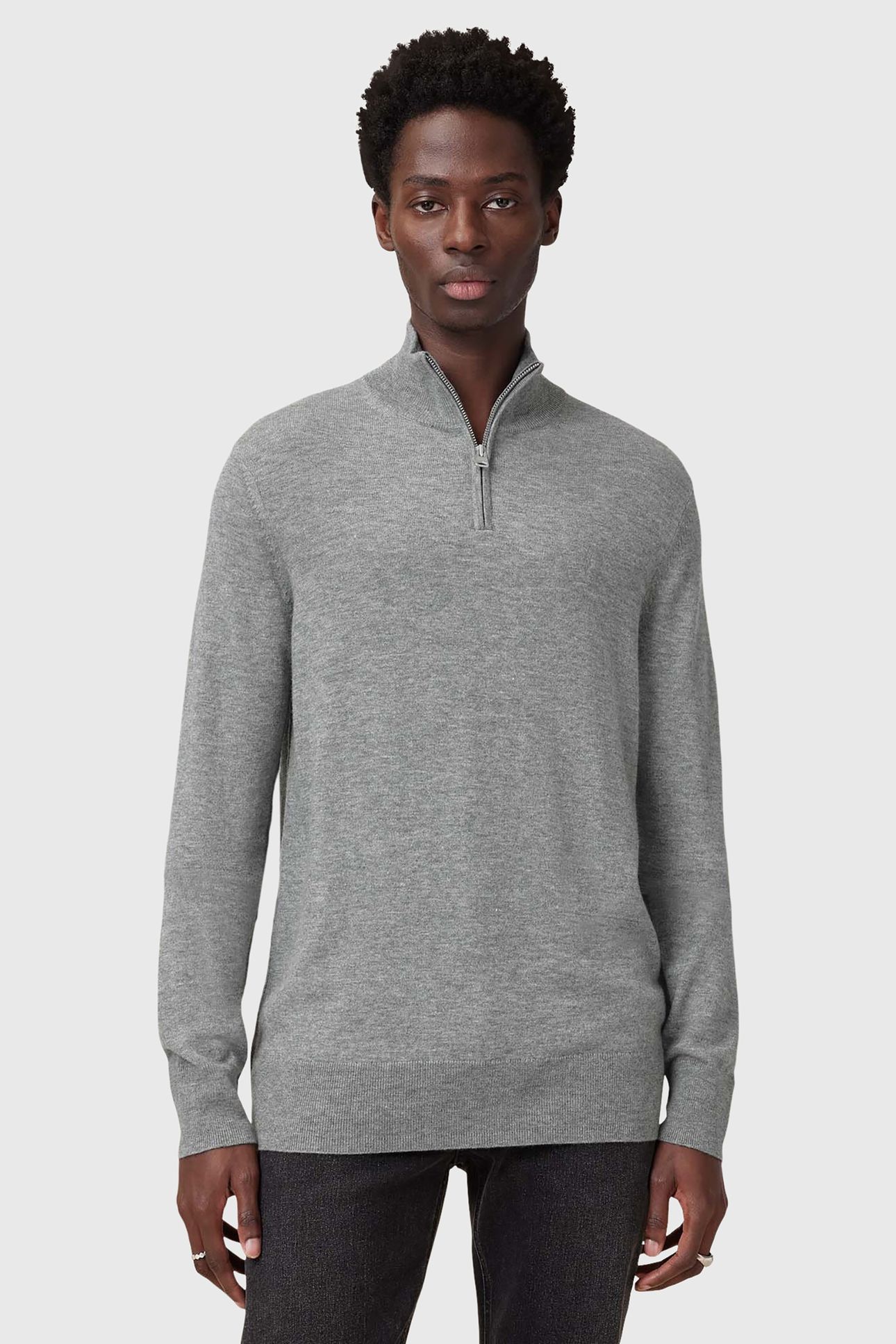 KILBURN ZIP FUNNEL FOSSIL GREY 3