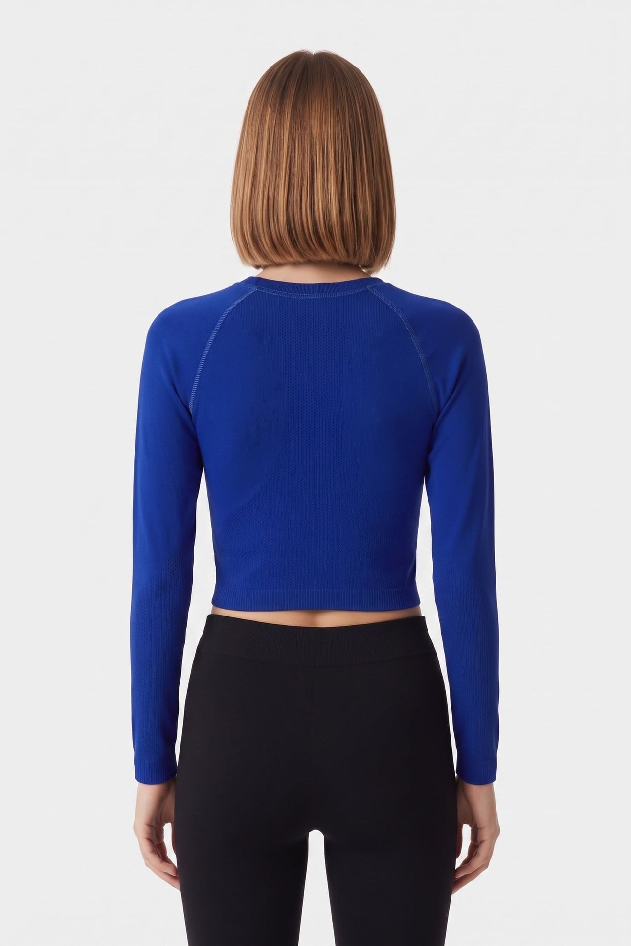 ROXY SEAMLESS LS BLUE 2
