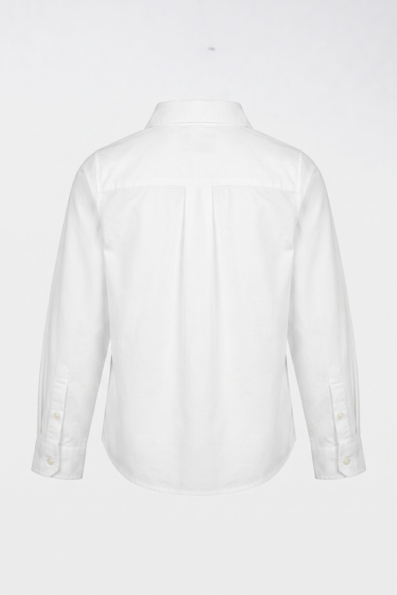 GIRLS REGULAR TAILORED SHIRT LONG SLEEVE BRIGHT WHITE 3
