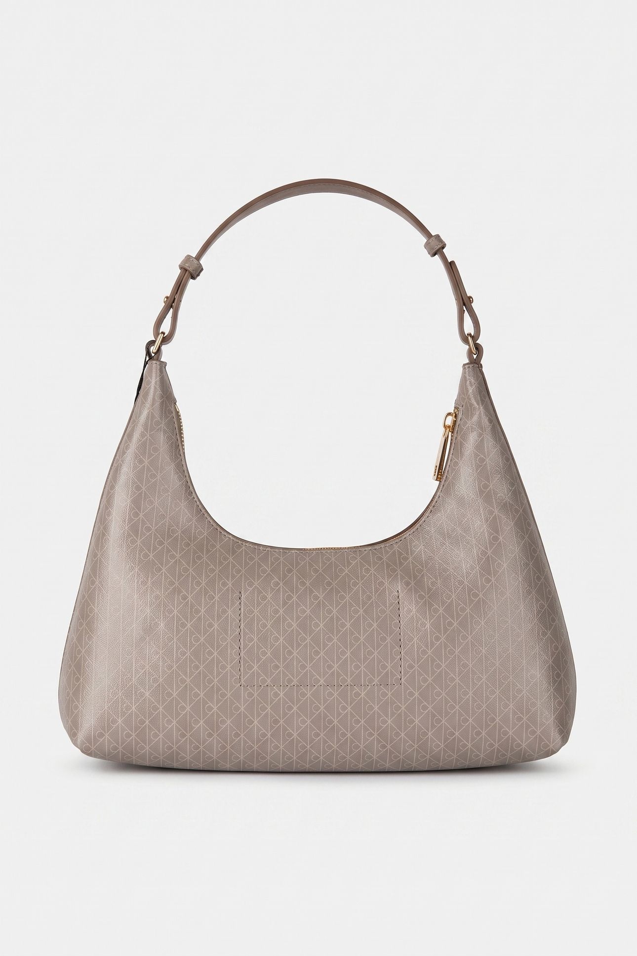 EMBLEM AOP CONV SHOULDER BAG DESERT TAUPE 3