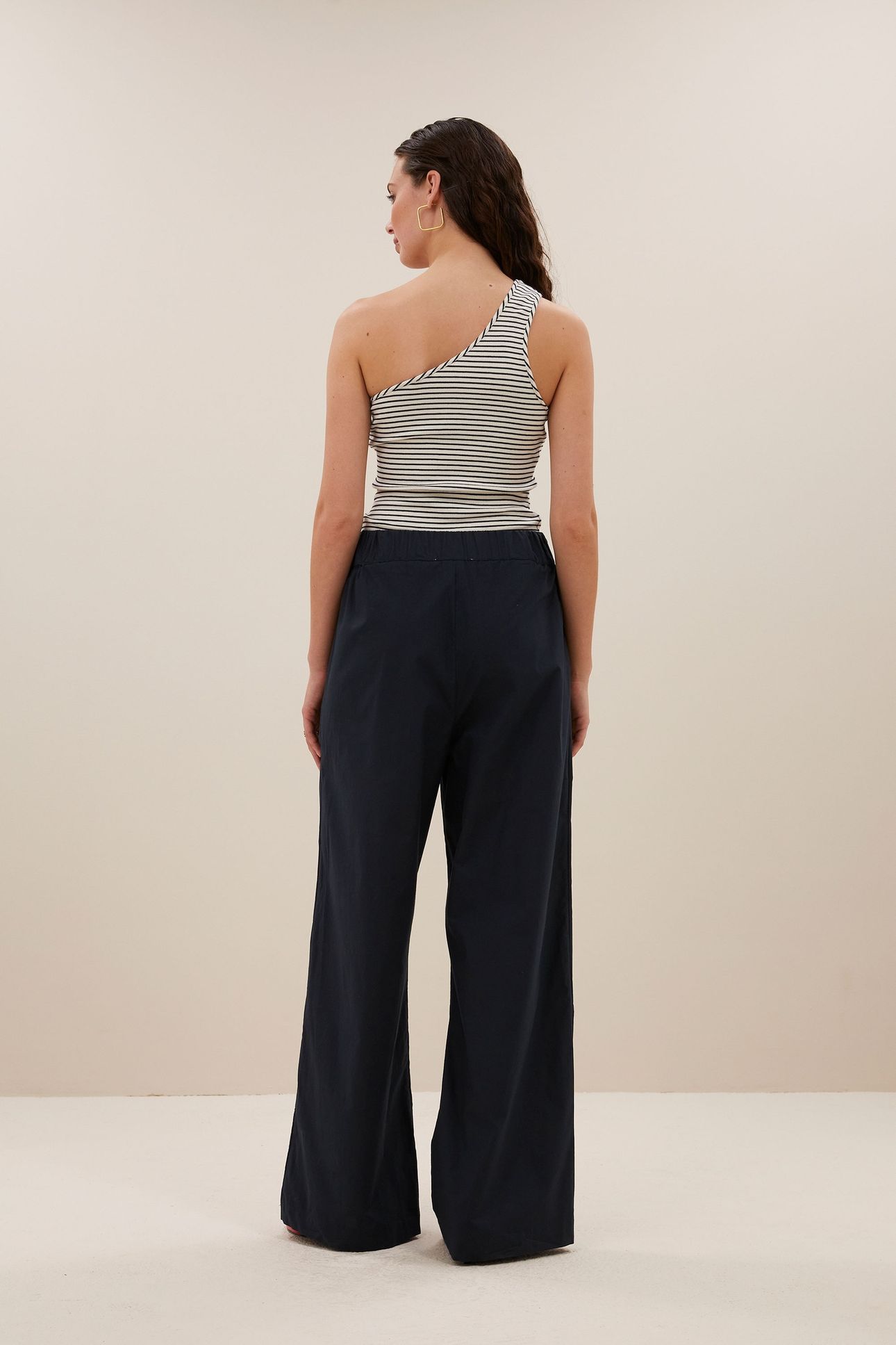 CHARLY STRIPE TOP MIDNIGHT THIN STRIPE 3