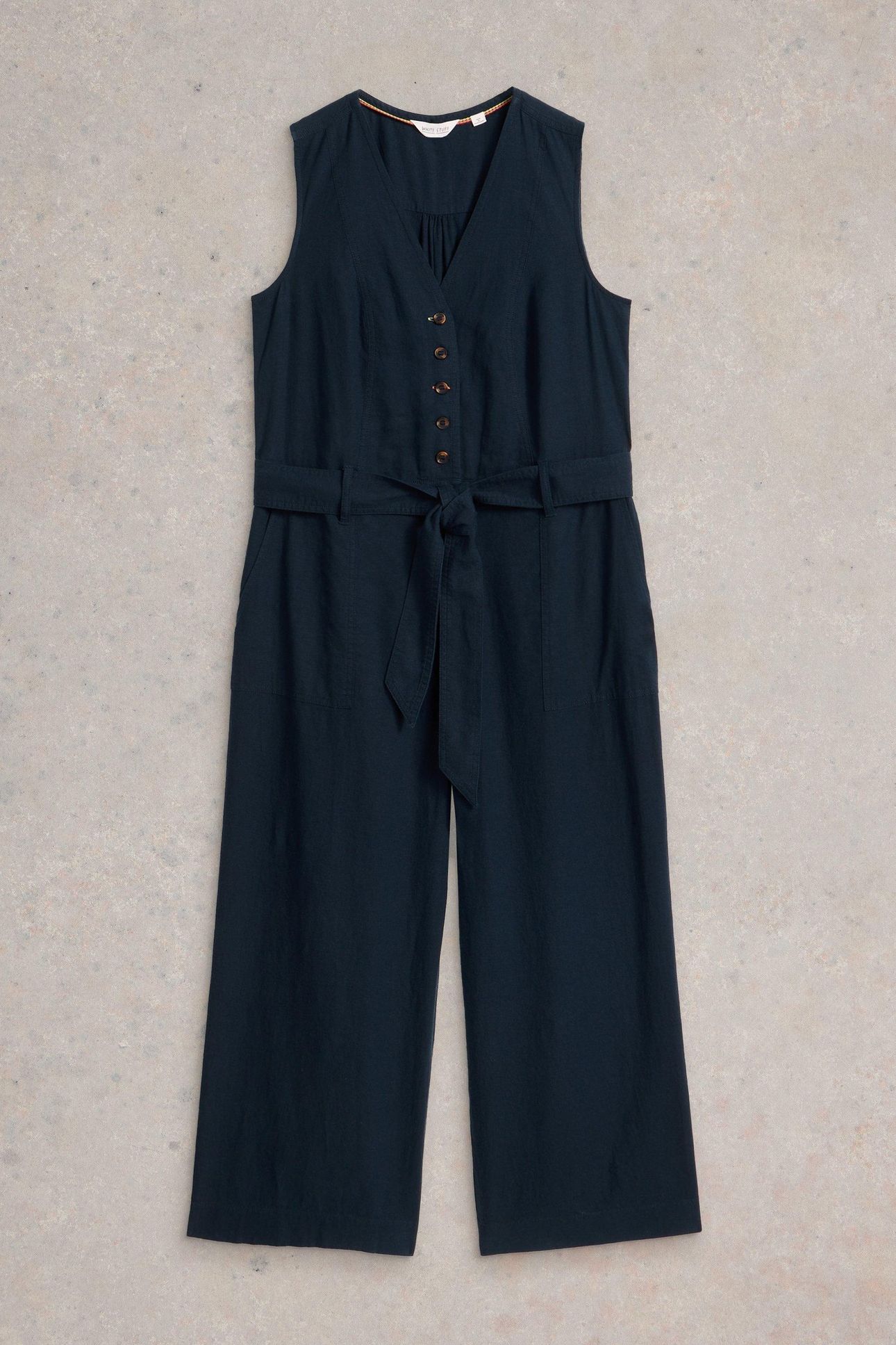 BETTY WIDE LEG JUMPSUIT DARK NAVY 4