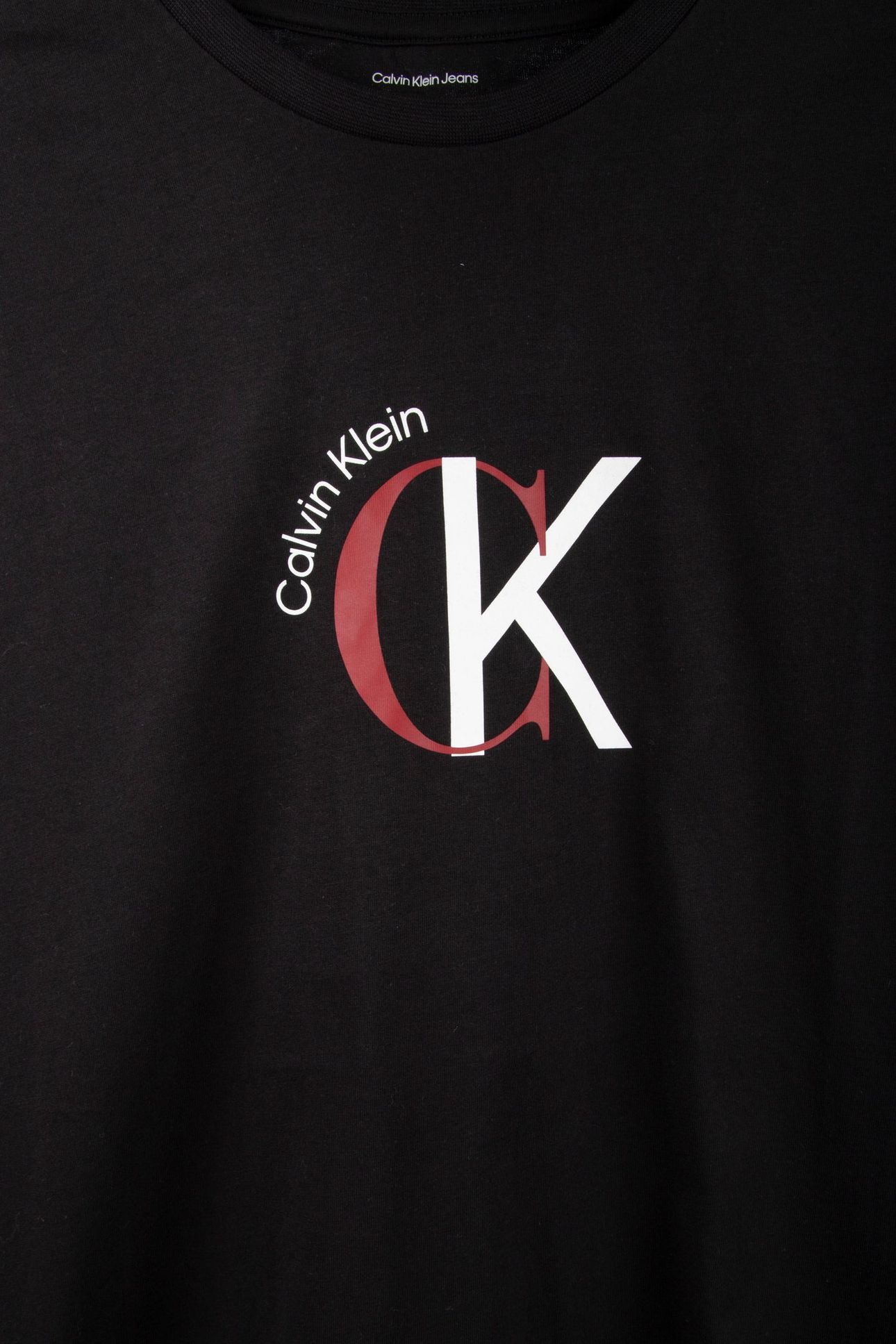 SS 30S 2TONE TEE BLACK 4