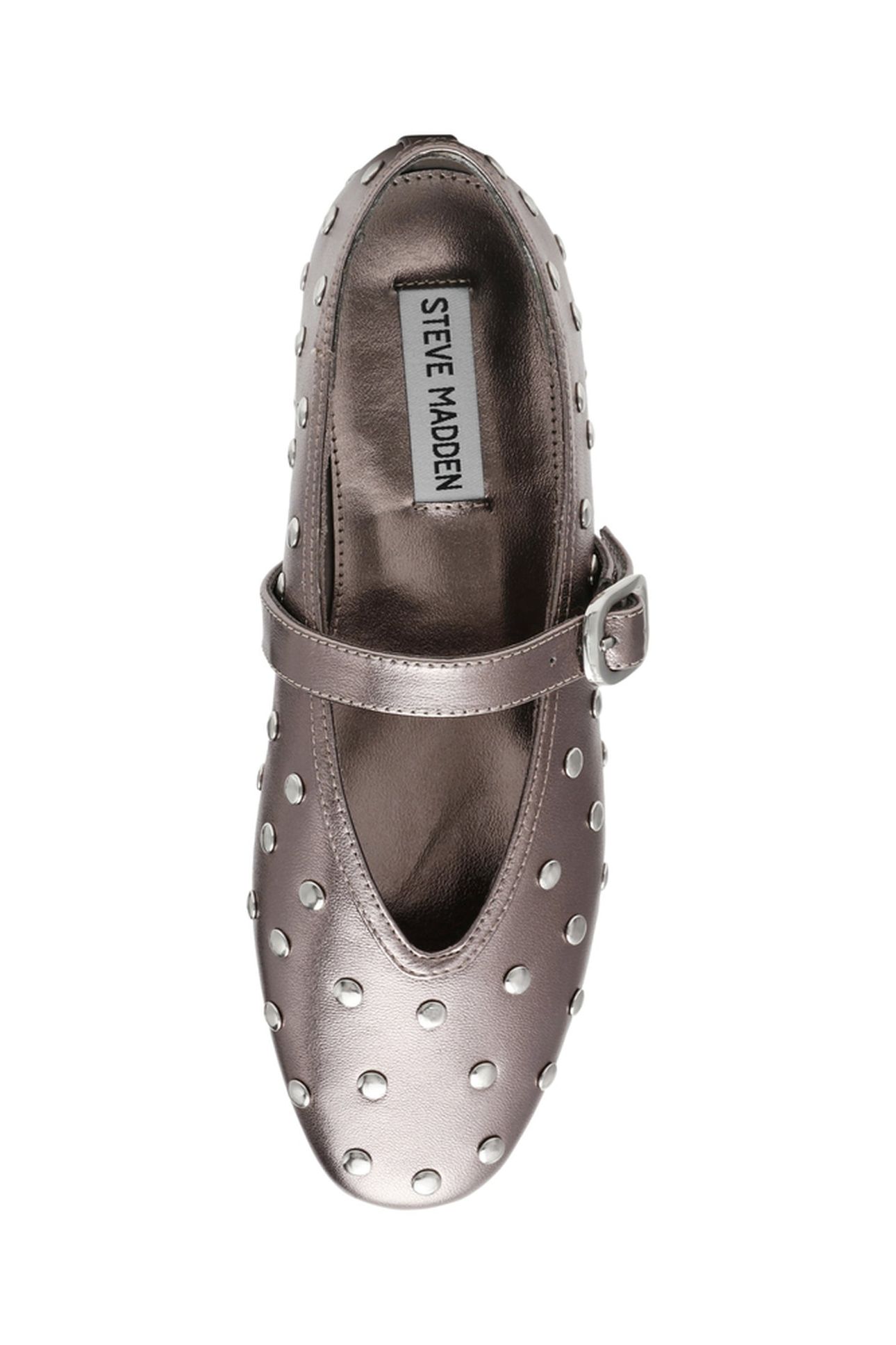 ARCHER FLAT SHOES PEWTER LEATHER 6