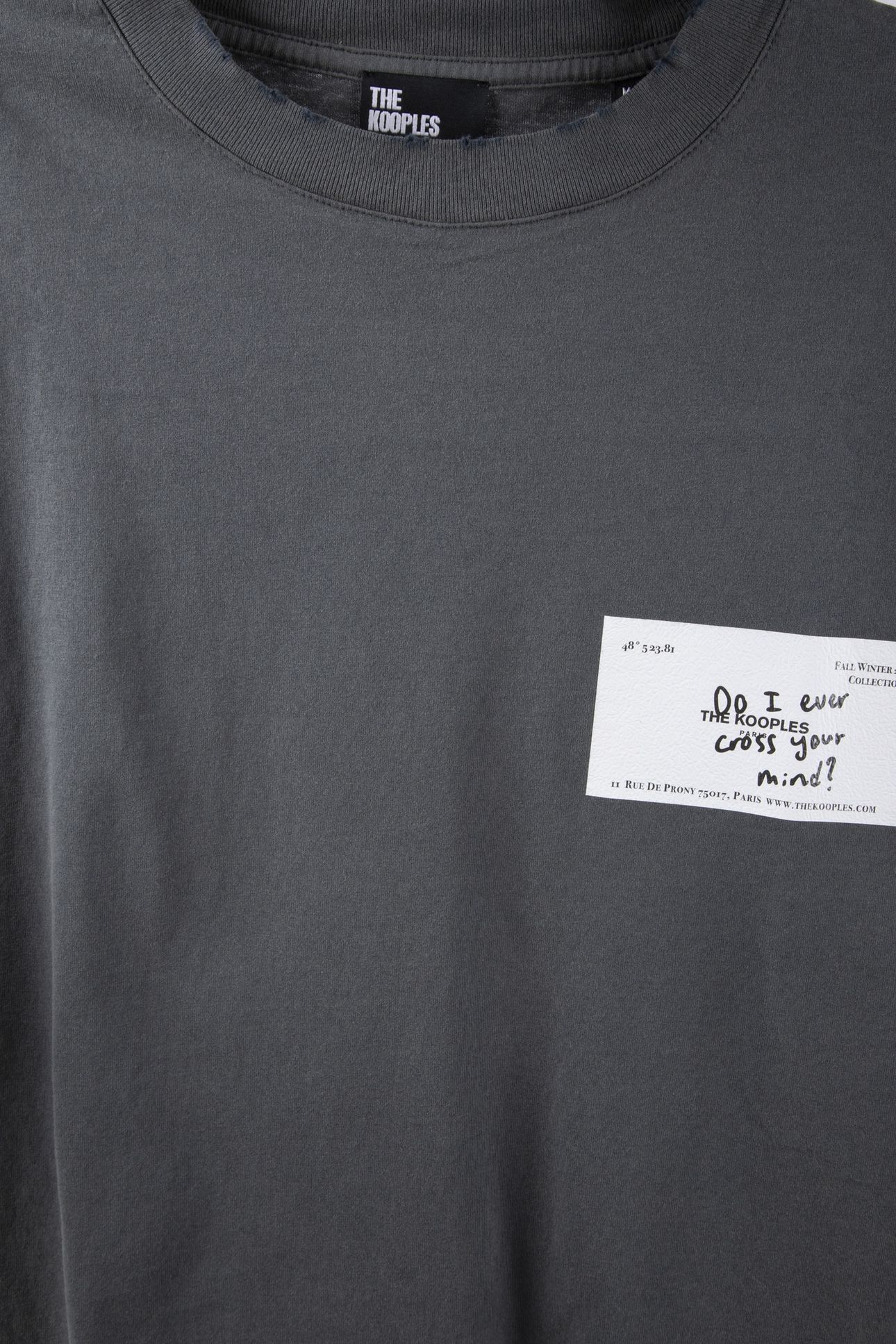 SHORT-SLEEVED T-SHIRT WITH PRINT DARK BLUE 4