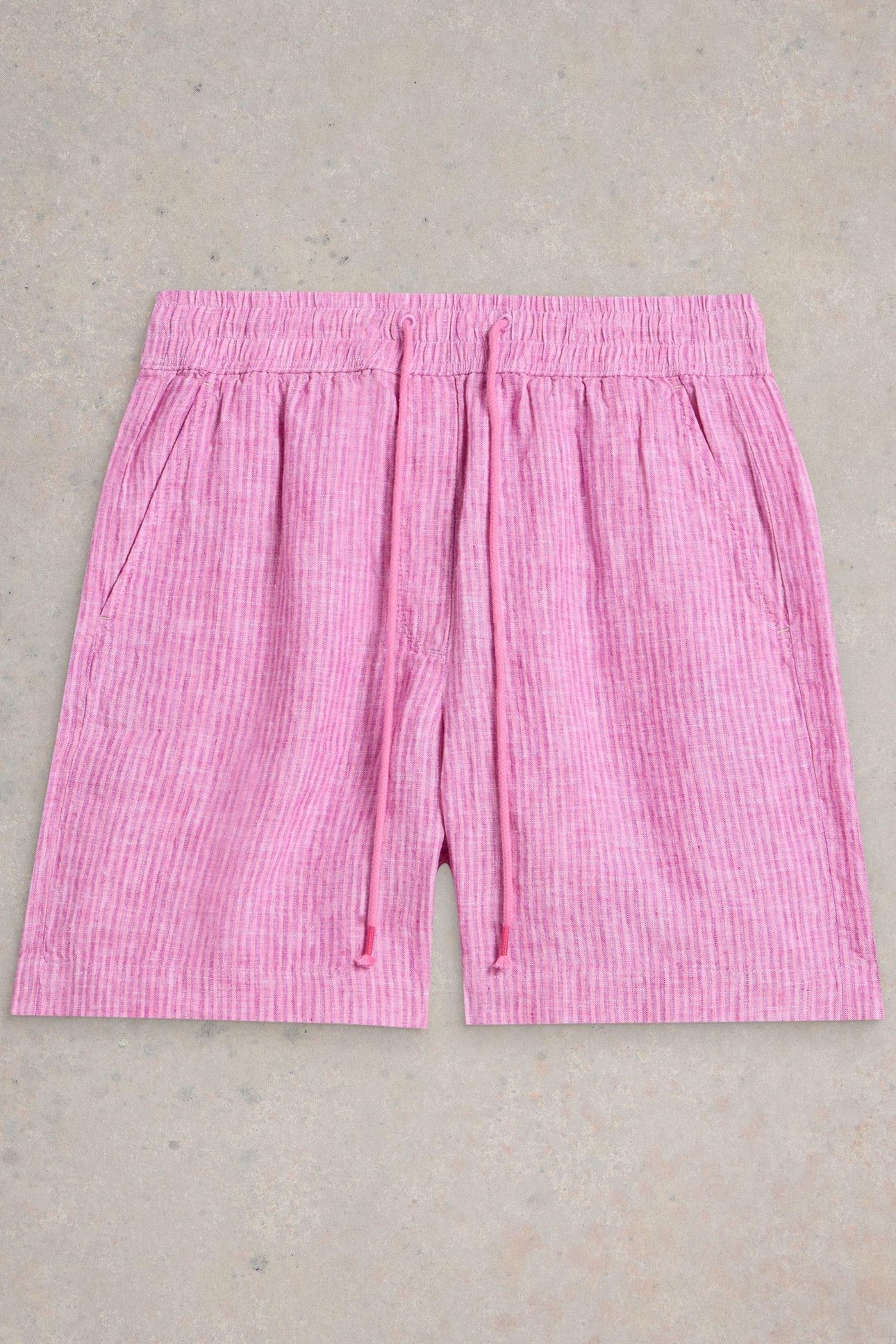 BELLE LINEN SHORT PINK MULTI 5