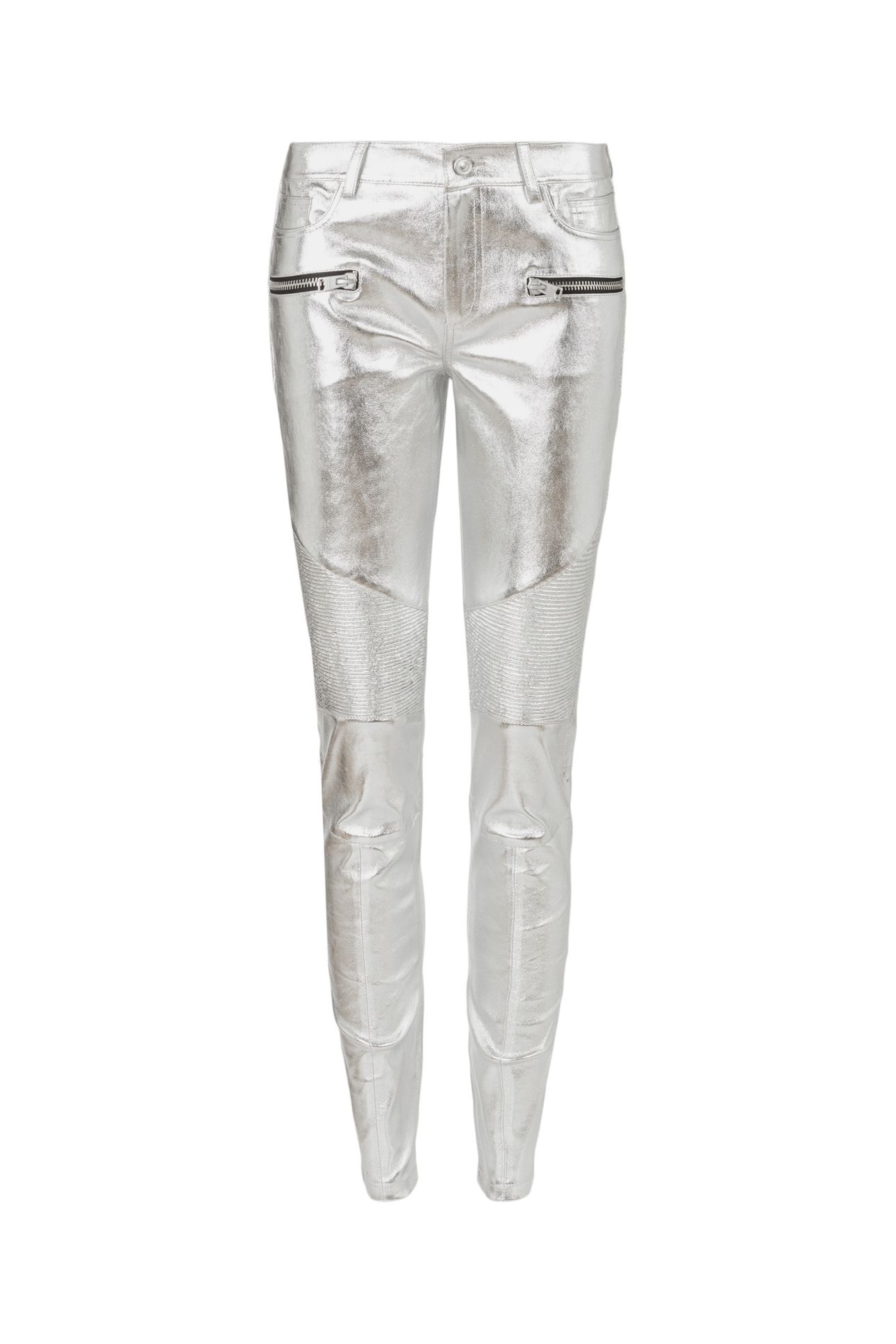 SURI LEA BIKER JEAN SILVER 6