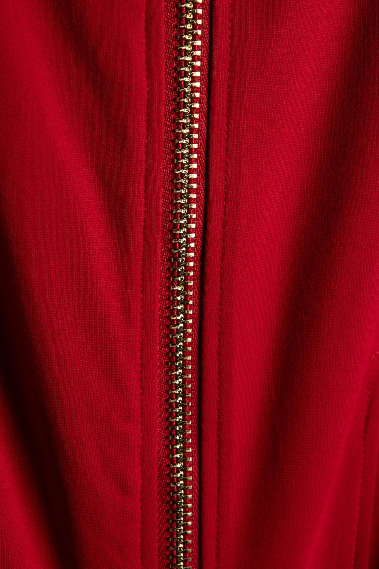 GWEN SL ZIP MIDI DRESS SAMBA RED VIBES 5