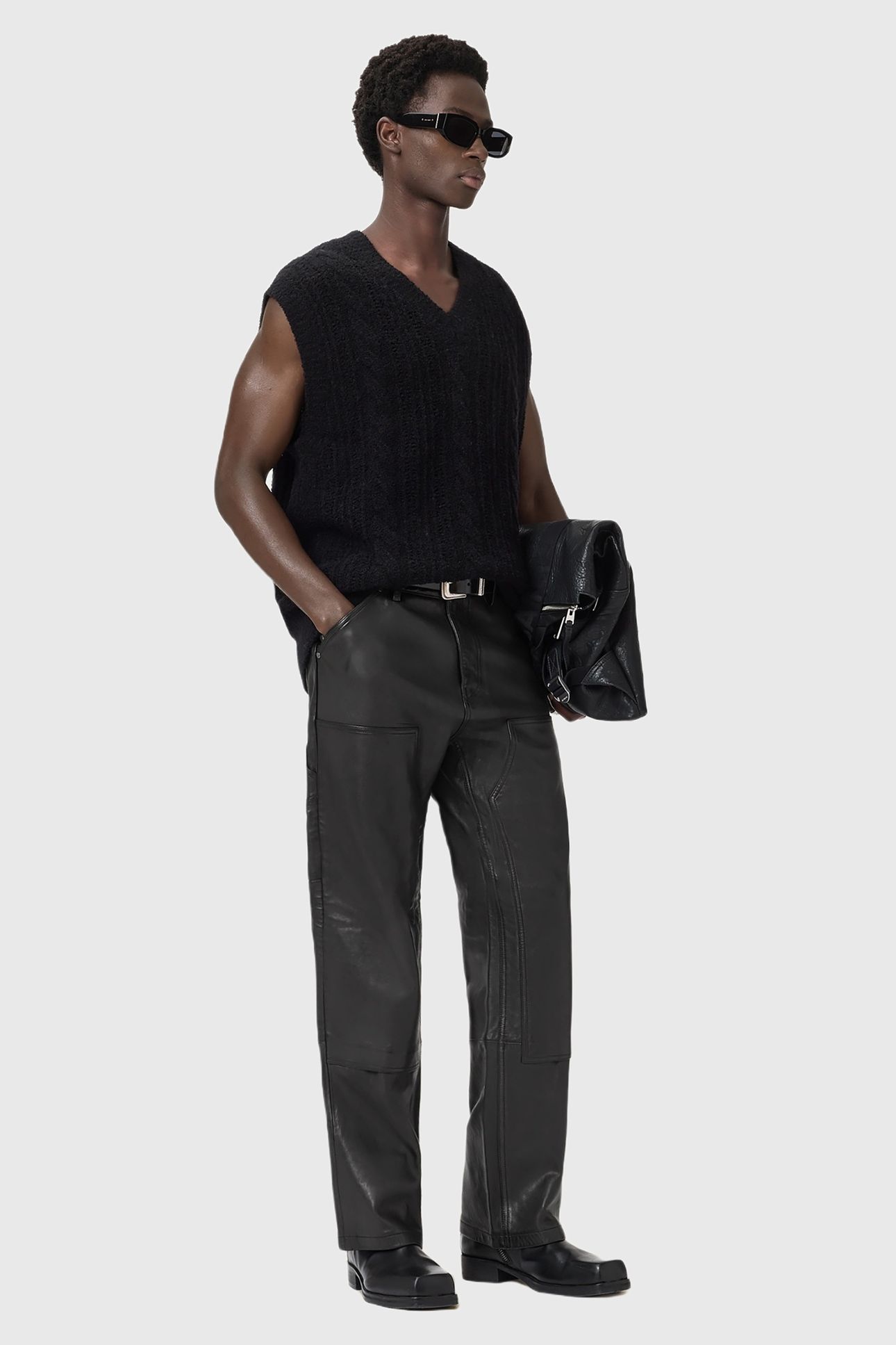 MANTO TROUSERS BLACK 1
