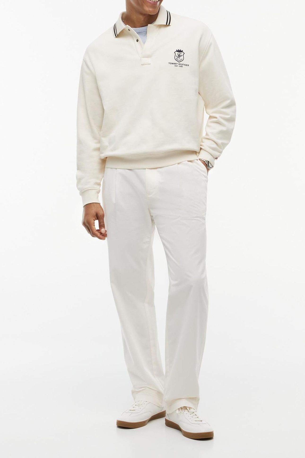 COUNTRY CLUB RUGBY SHIRT IVORY PETAL 3